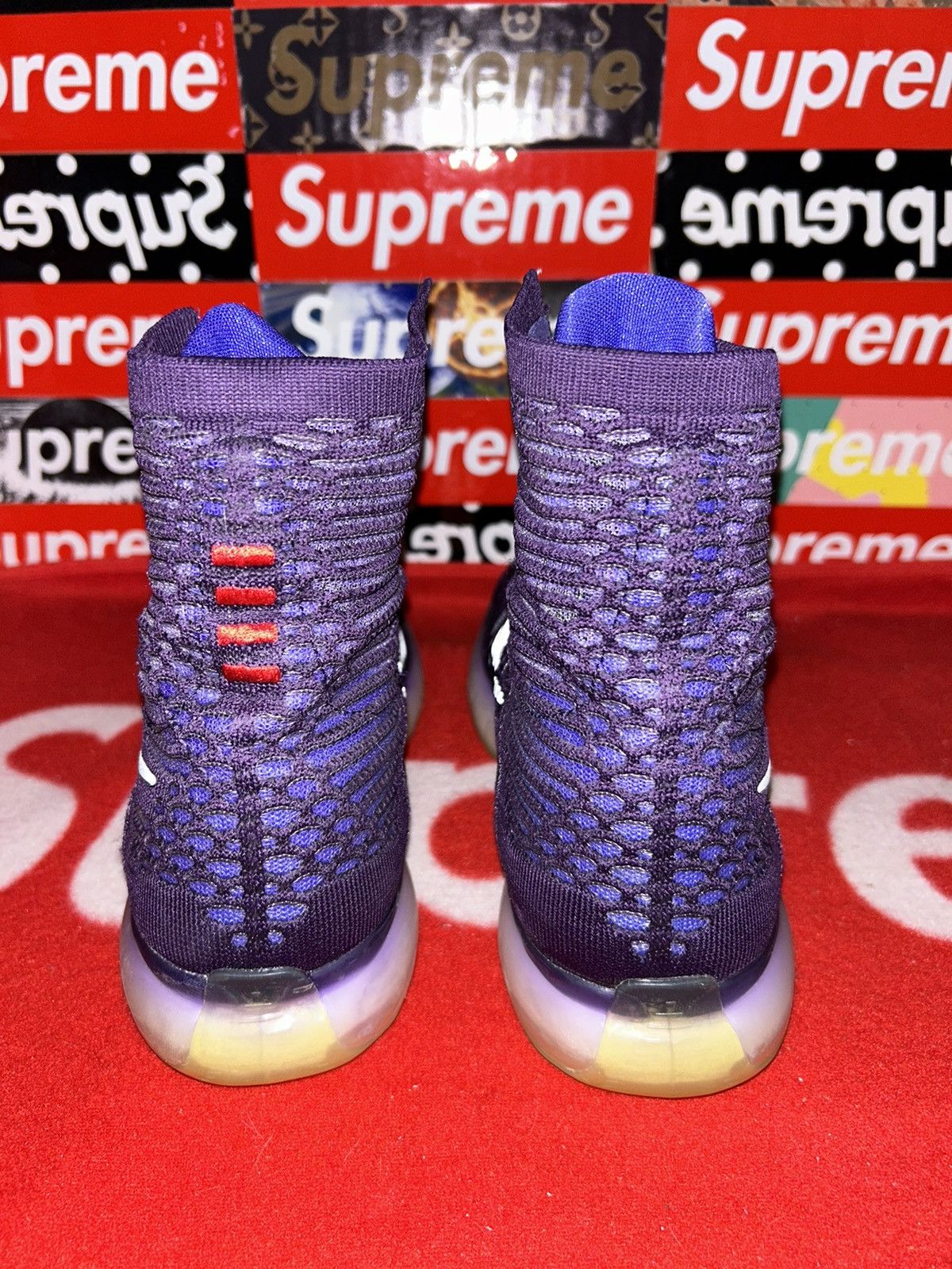 Nike Nike Kobe 10 X Elite High Team Purple 718763-505 size 8.5 Size US 8.5 / EU 41-42 - 4 Thumbnail
