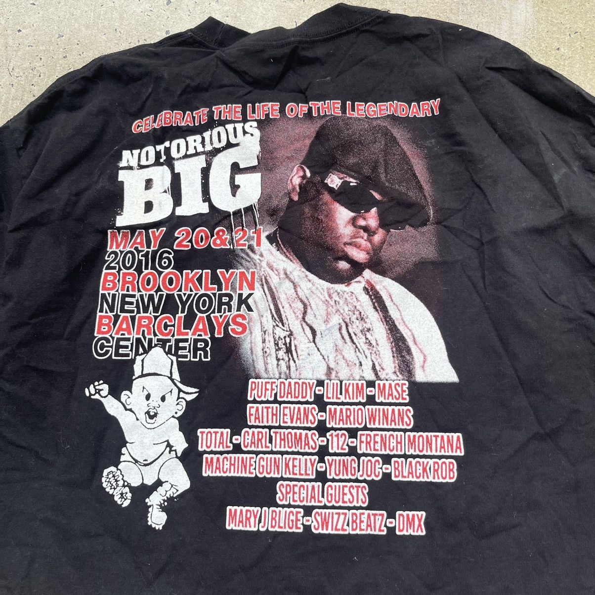 G-Unit 2016 BIGGIE BAD BOY REUNION TOUR Shirt Size US XL / EU 56 / 4 - 6 Thumbnail