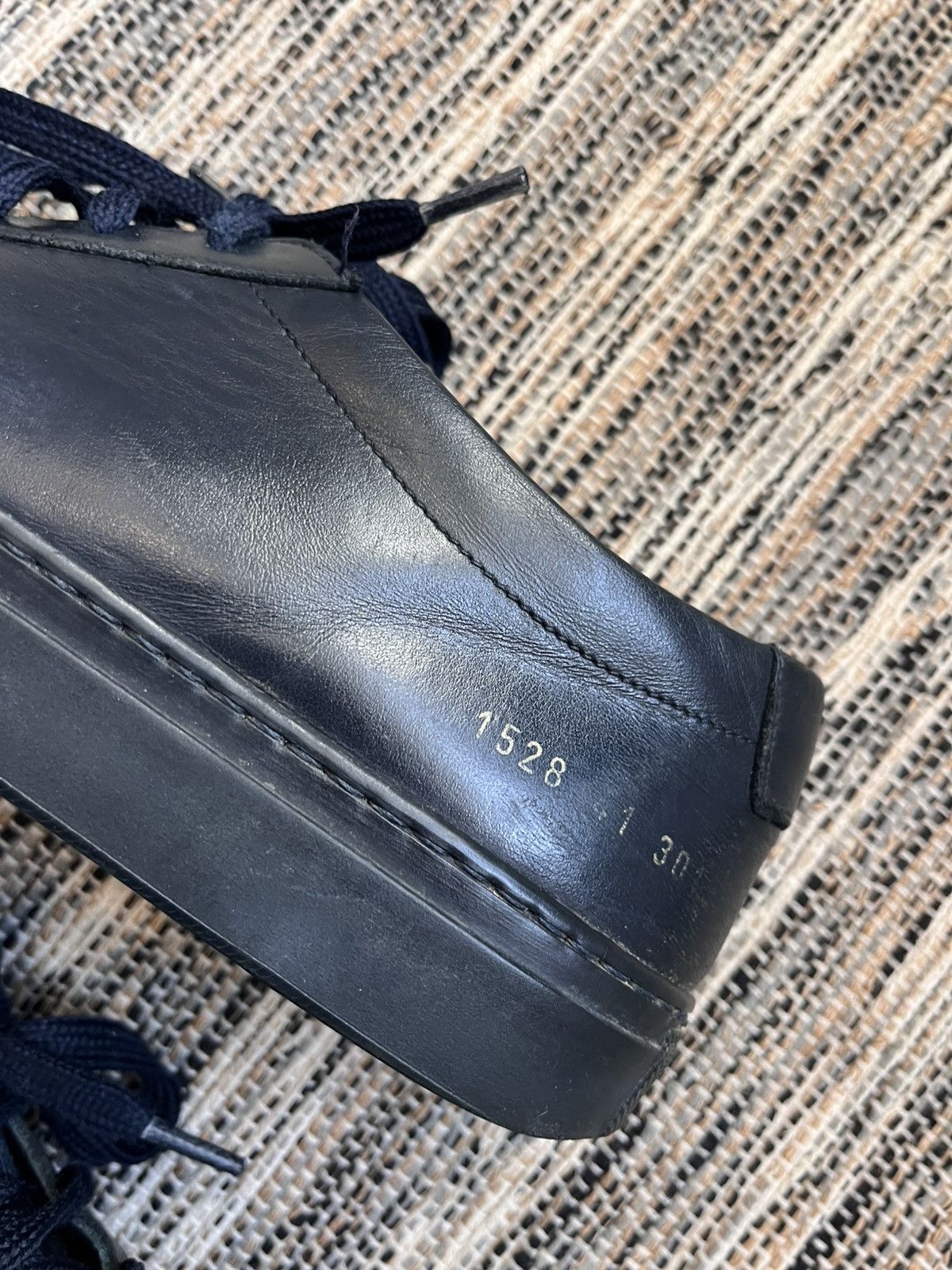 Common Projects × Designer Common Projects Achilles Low Sneakers Navy leather shoes Size US 8 / EU 41 - 9 Thumbnail