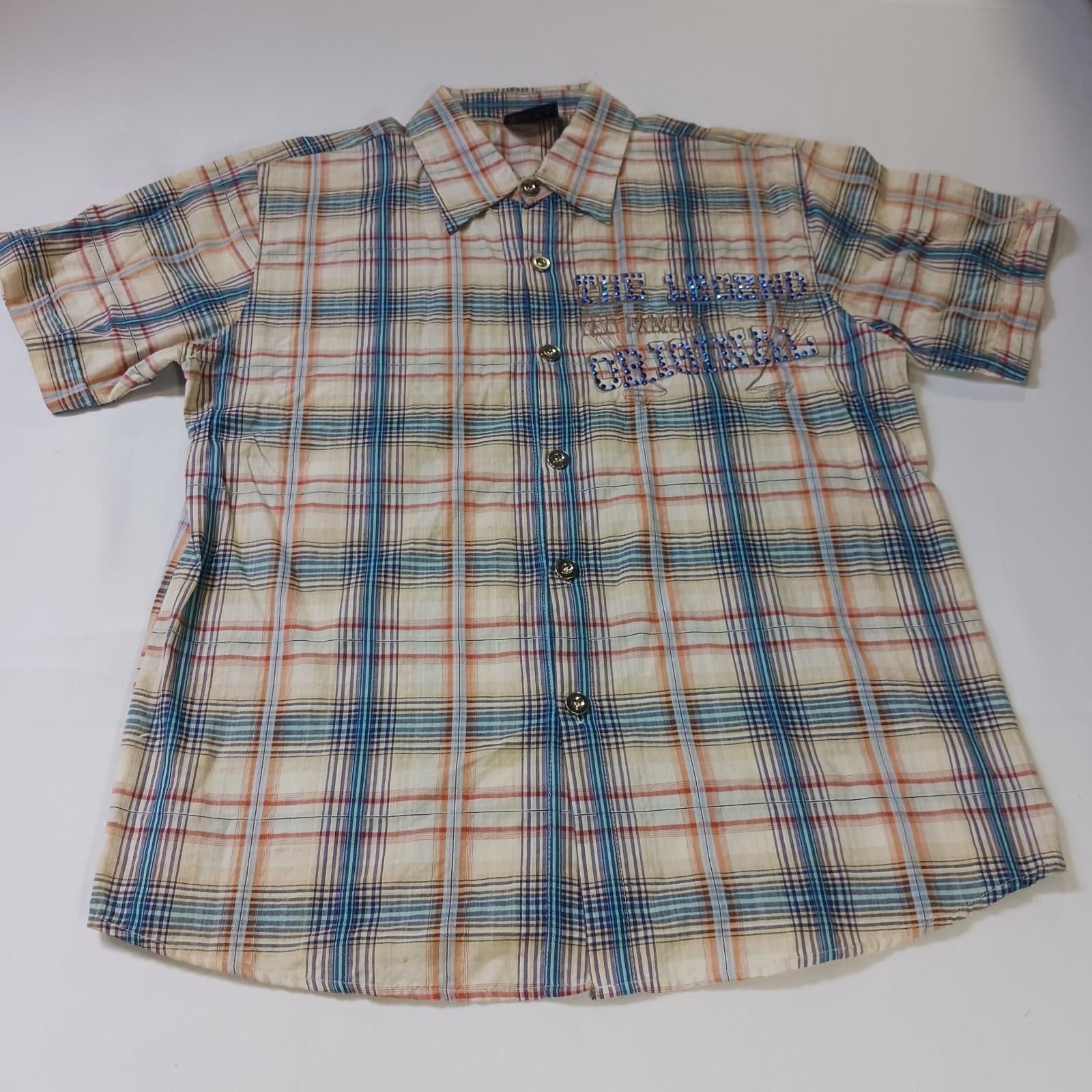 Other Evolution The Legend Original Men Short Sleeve Plaid Shirt L Size US L / EU 52-54 / 3 - 1 Thumbnail