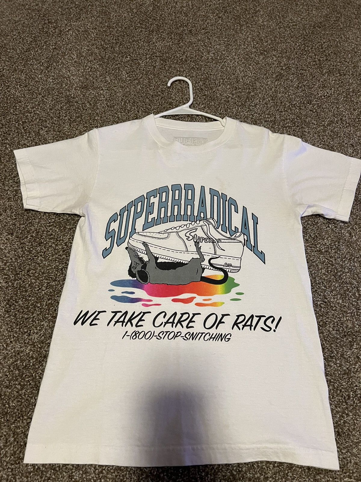 Other We Take Care Of Rats Tee Size US S / EU 44-46 / 1 - 1 Thumbnail