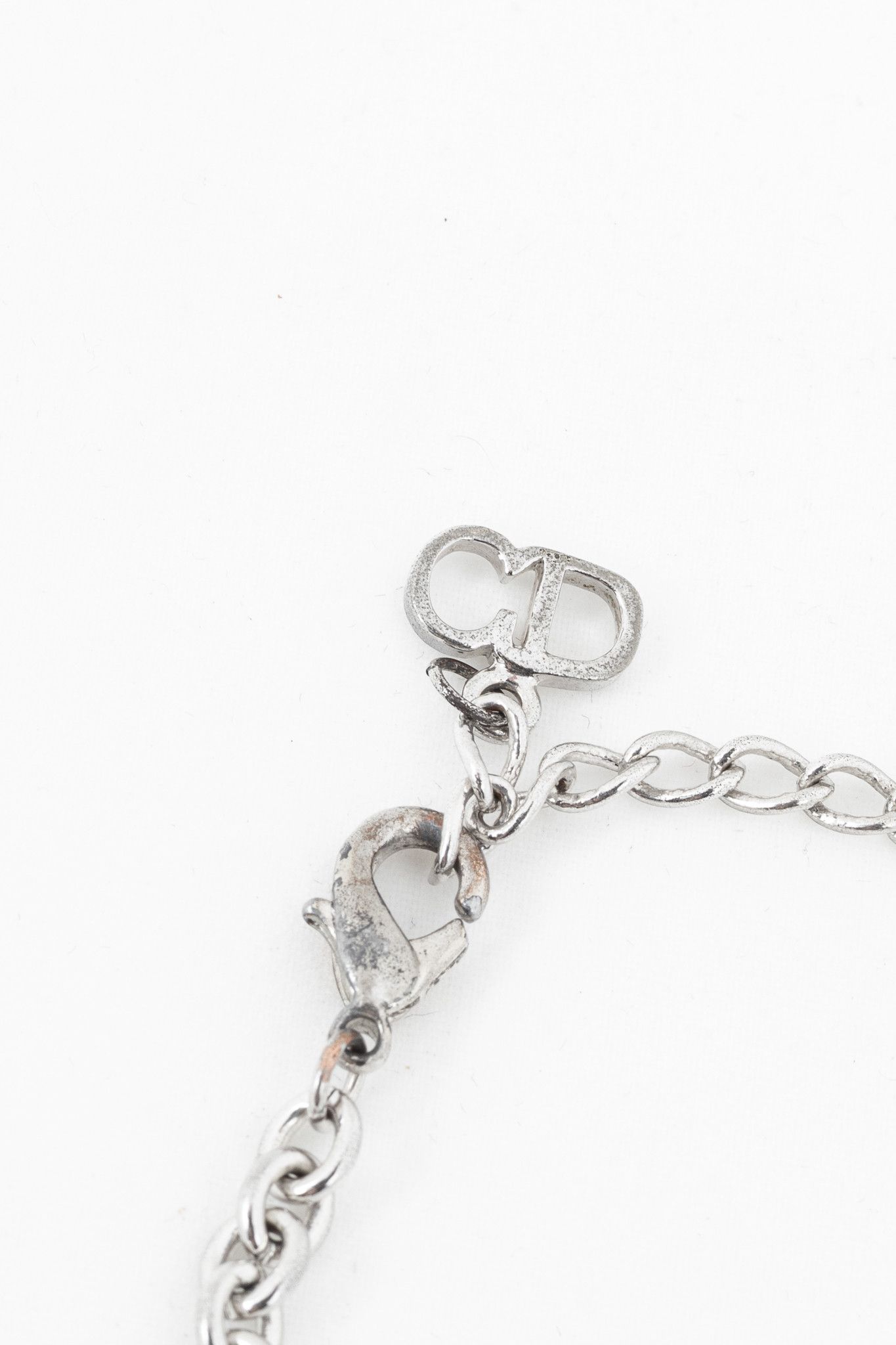 Dior Christian Dior Crystal-Embellished Chain Bracelet Size ONE SIZE - 3 Thumbnail