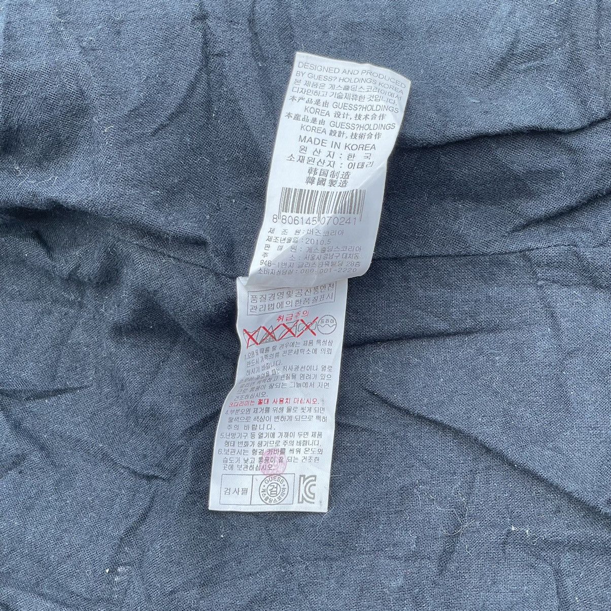 Guess “GUESS” AVANT GARDE TURTLE NECK LEATHER JACKET Size XS / US 0-2 / IT 36-38 - 14 Thumbnail