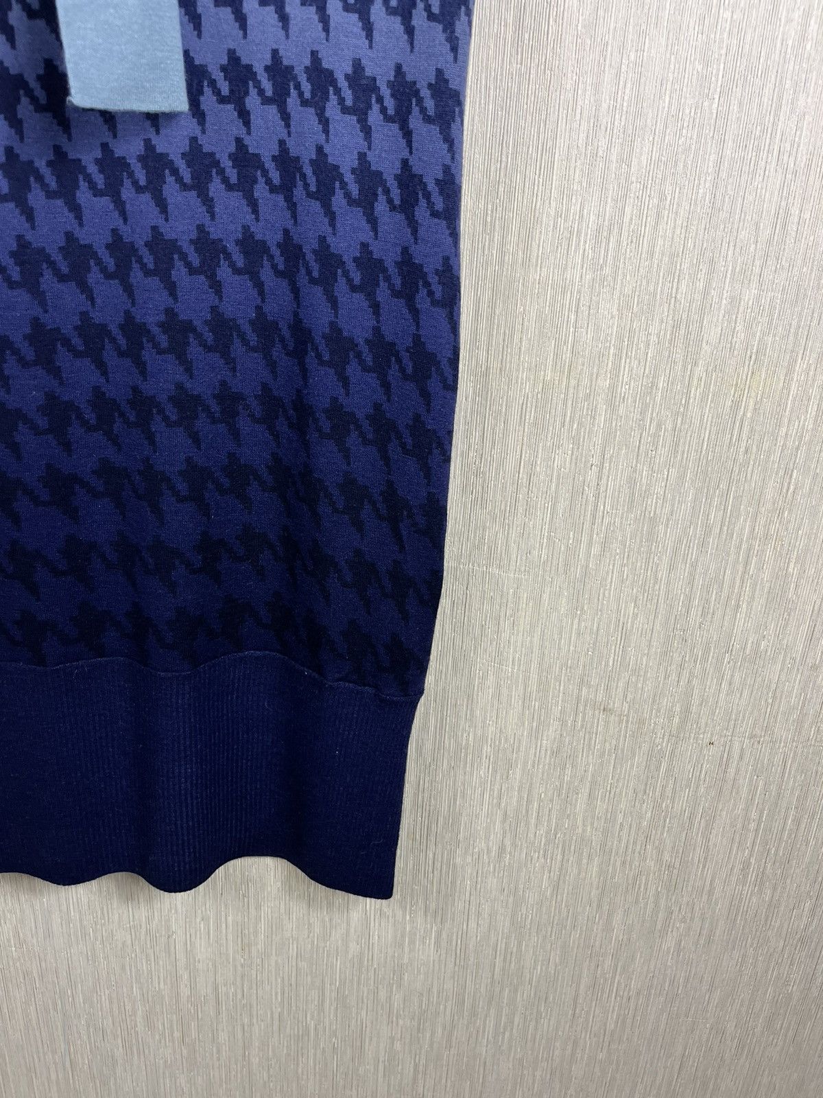 Jean Paul Gaultier × Vintage Jean Paul Gaultier jeans JPG houndstooth cashmere wool dress Size L / US 10 / IT 46 - 7 Thumbnail