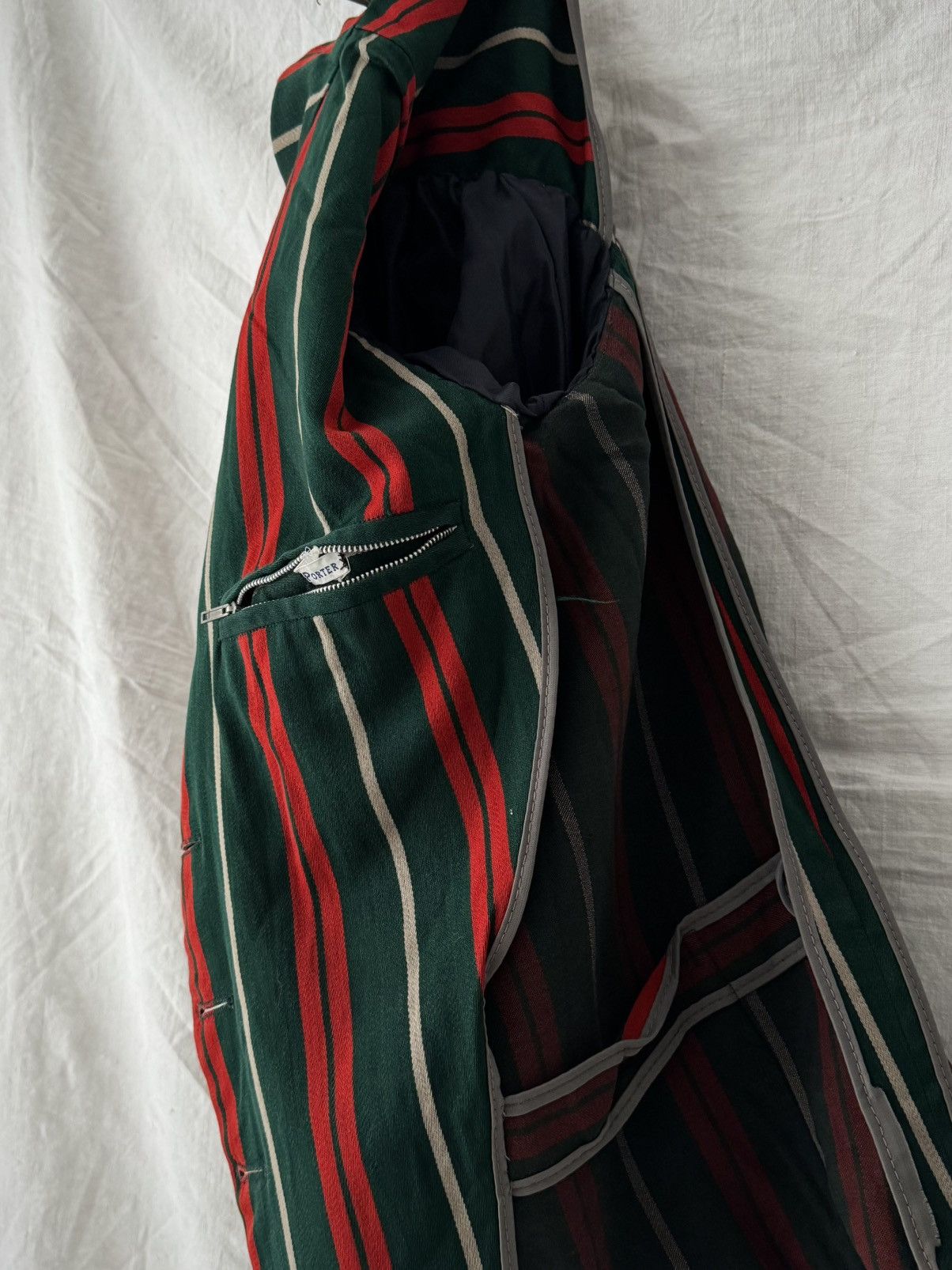 Vintage Vintage 1950s England Women's School Striped Blazer Size S / US 4 / IT 40 - 6 Thumbnail