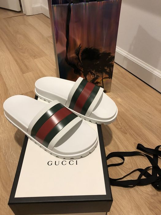 Gucci pursuit trek online slides