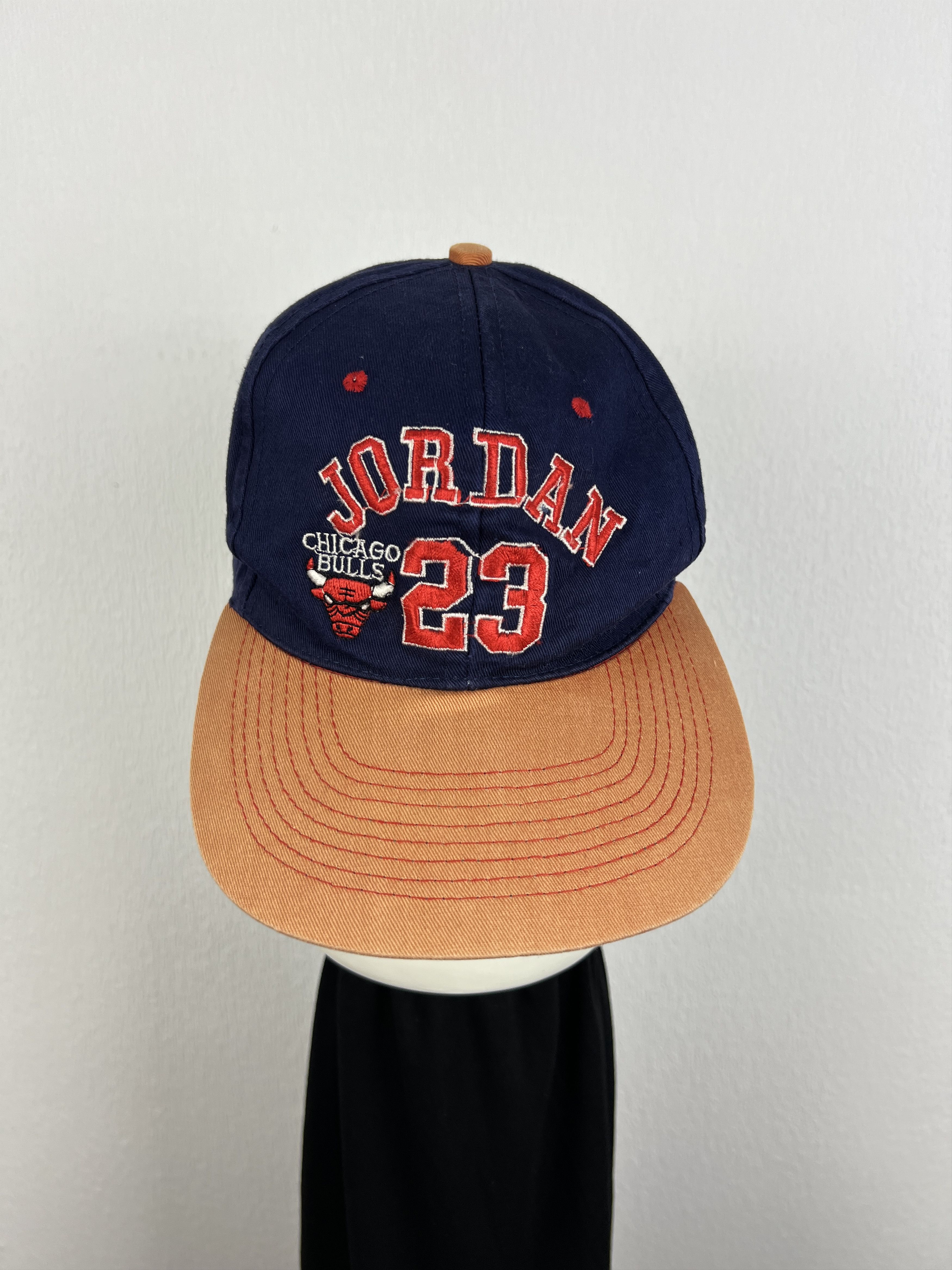 Vintage Vintage Chicago Bulls Jordan 23 Cap Hat Snapback Rare NBA Size ONE SIZE - 2 Thumbnail