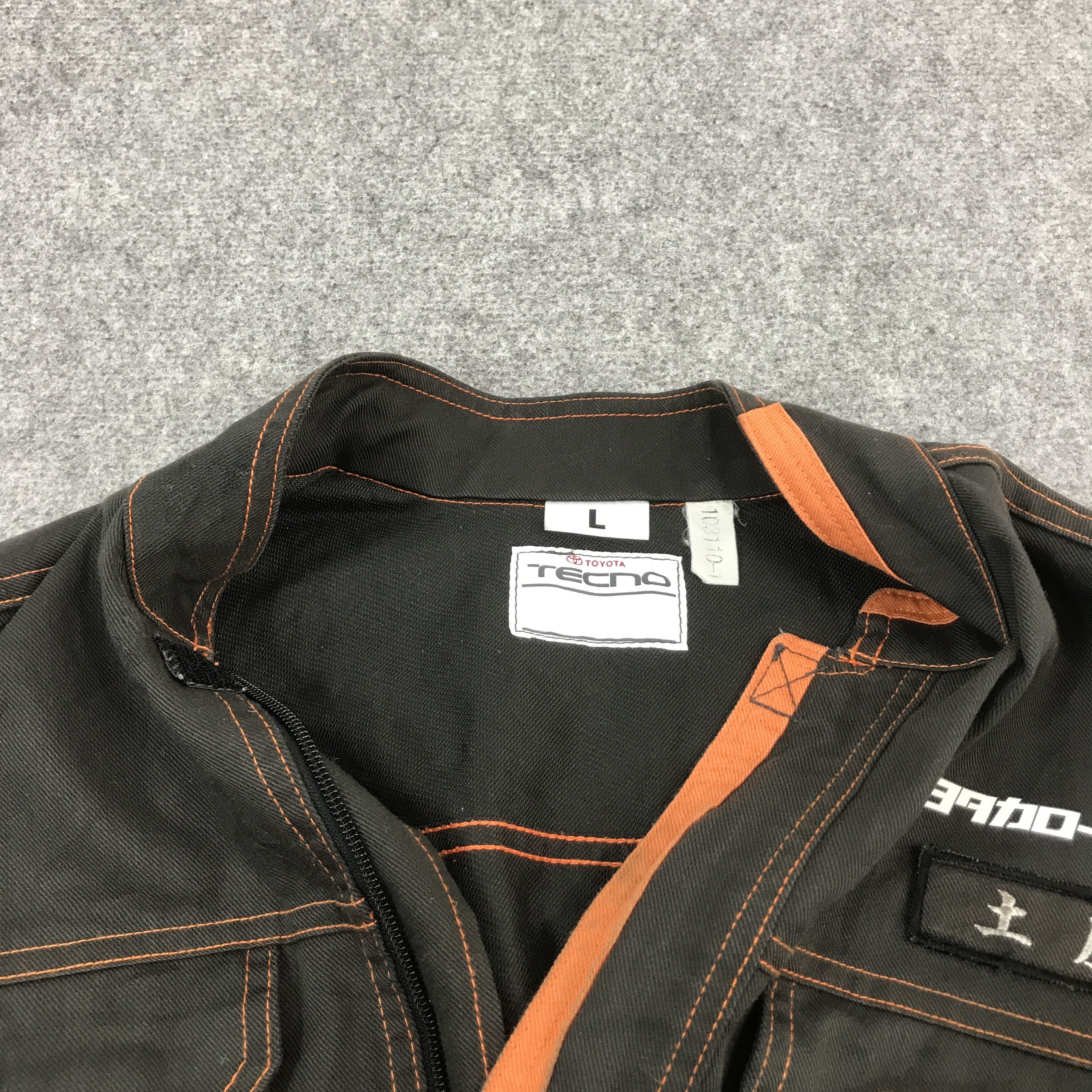 Japanese Brand COROLLA TOYOTA MOTORSPORT COVERALL JACKET Size US L / EU 52-54 / 3 - 6 Thumbnail