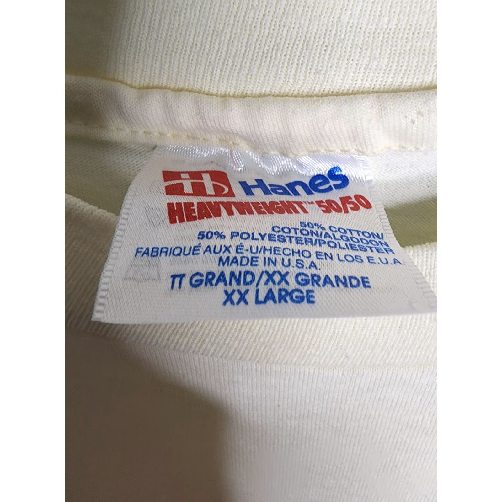 Vintage VINTAGE Mens XXL Haines City FL Graduation 1994 Double Sided T Shirt Size US XXL / EU 58 / 5 - 4 Thumbnail