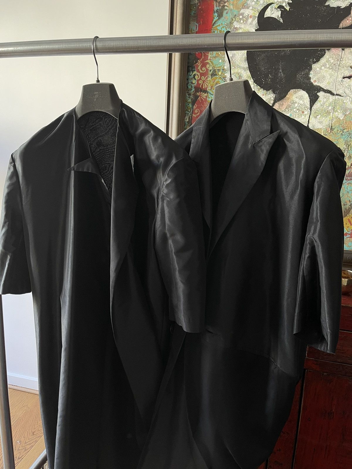 Yohji Yamamoto Yohji Yamamoto SS 2001 Double Layered Coat Size S / US 4 / IT 40 - 4 Thumbnail