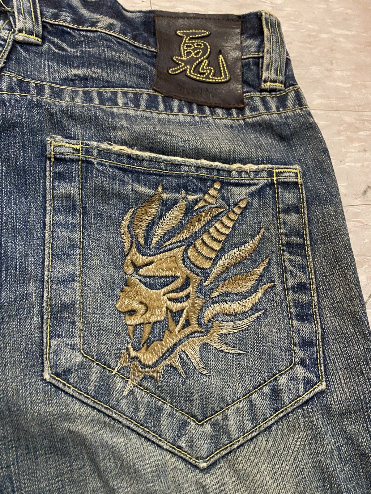 Japanese Brand Oniarai jeans Size US 32 / EU 48 - 10 Thumbnail