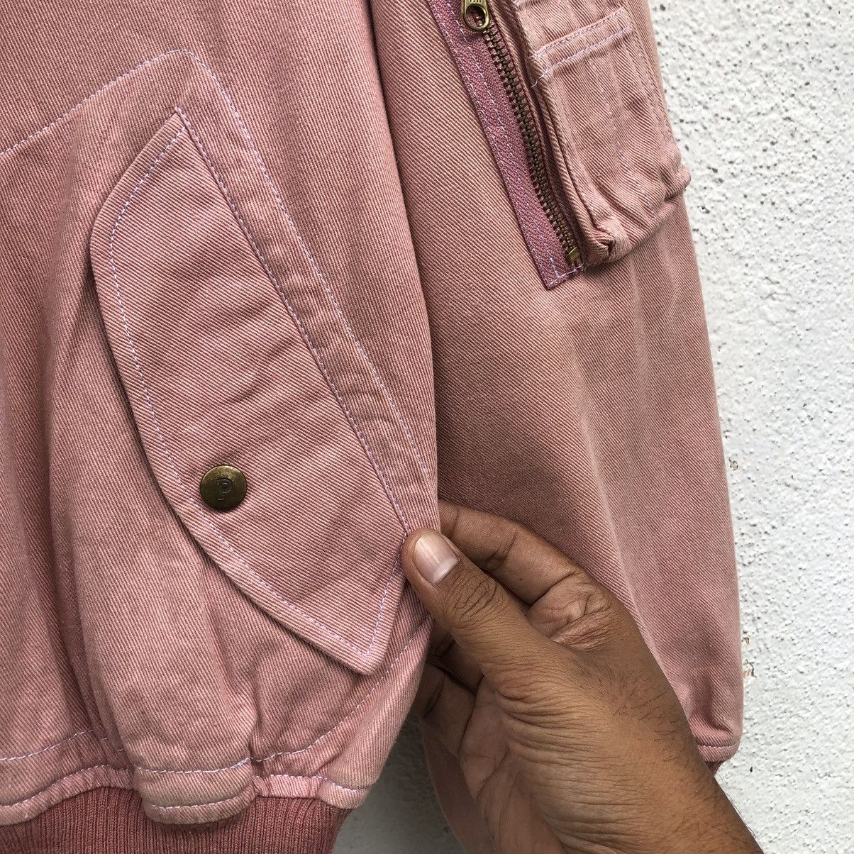 Pink House Vintage 90s Pink House Shimpa Club Bomber Jacket Size US M / EU 48-50 / 2 - 6 Thumbnail