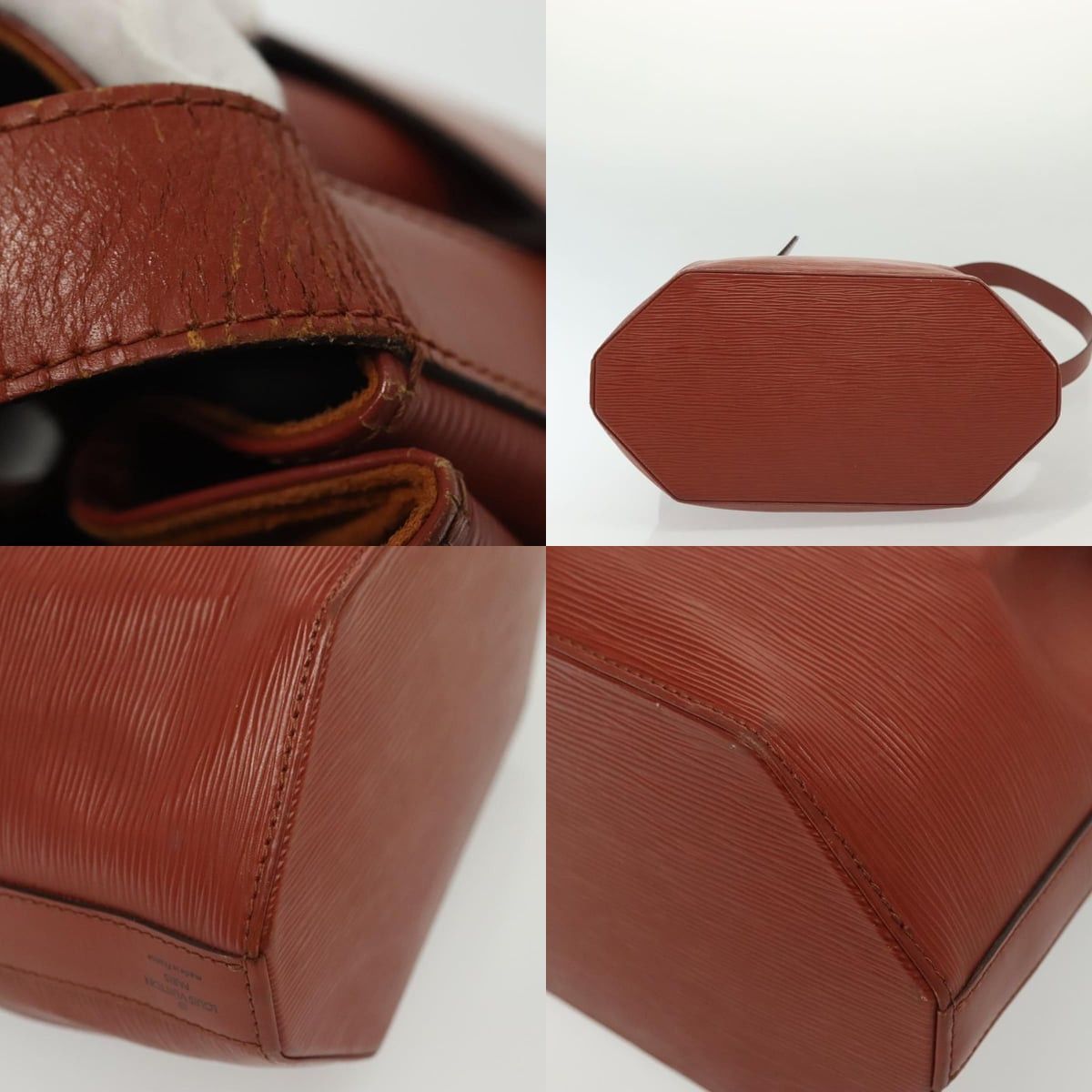 Louis Vuitton LOUIS VUITTON Epi Sac Depaule GM Shoulder Bag Brown M80193 Size ONE SIZE - 10 Thumbnail