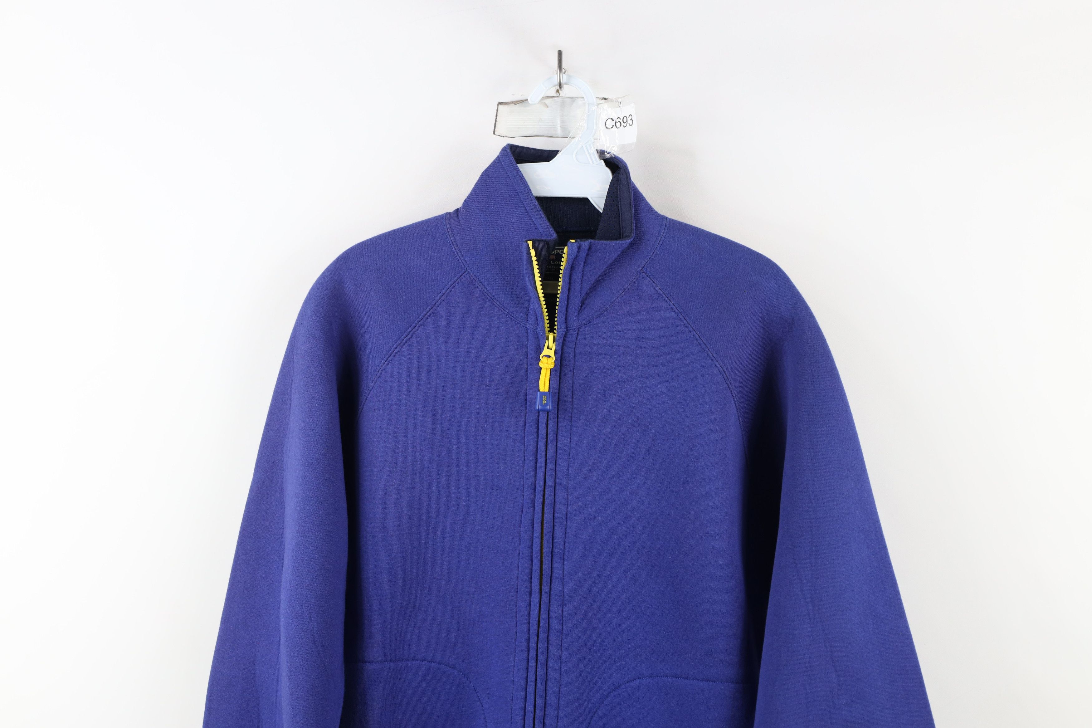 Polo Ralph Lauren Vintage 90s Polo Sport Ralph Lauren Neoprene Jacket Blue Size US S / EU 44-46 / 1 - 2 Thumbnail
