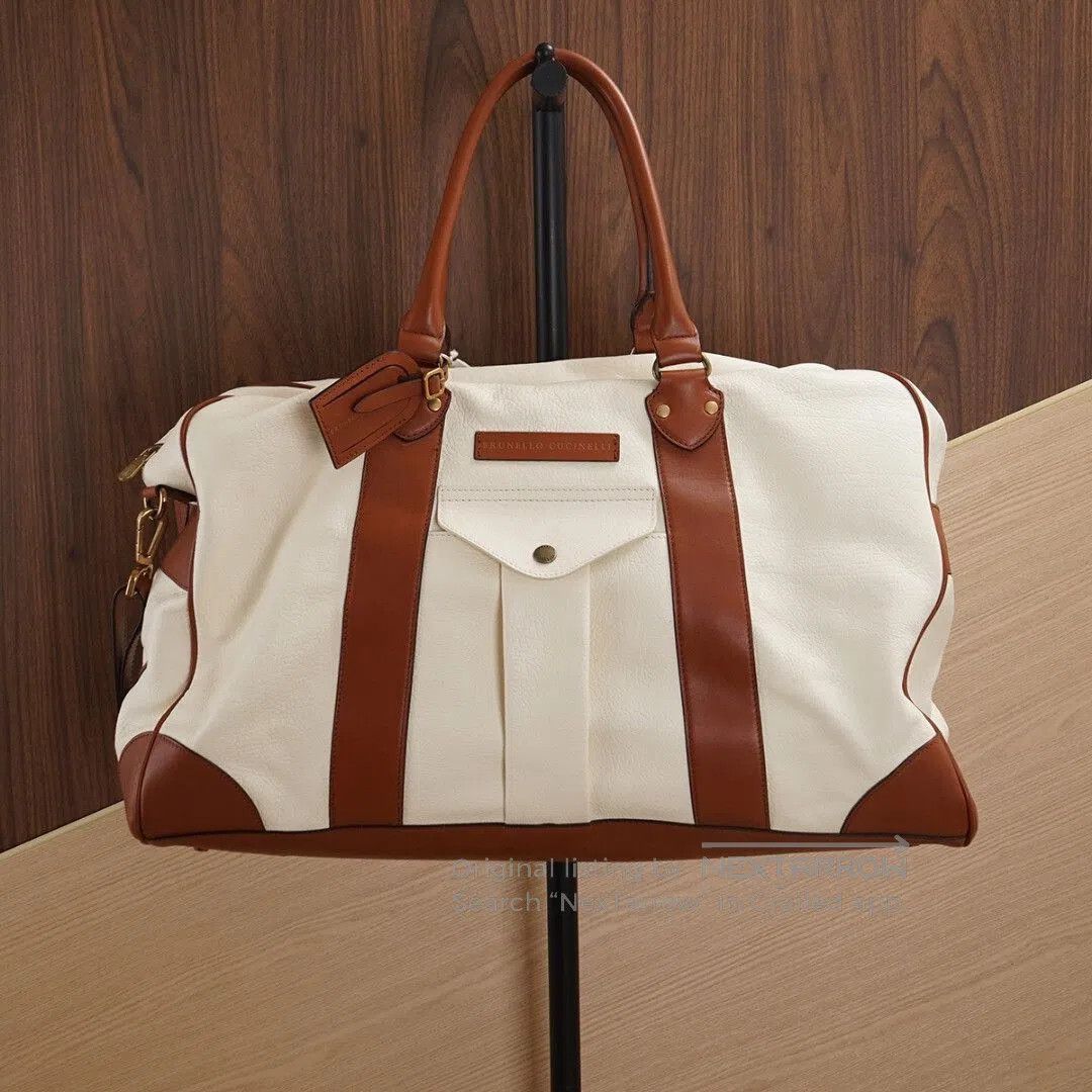Brunello Cucinelli Brunello Cucinelli Leather Travel Bag. Size ONE SIZE - 1 Thumbnail