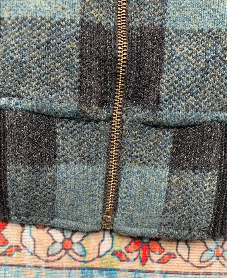 RRL Ralph Lauren RRL Ralph Lauren Classic blue-dyed wool checkered jacket Size US S / EU 44-46 / 1 - 6 Thumbnail