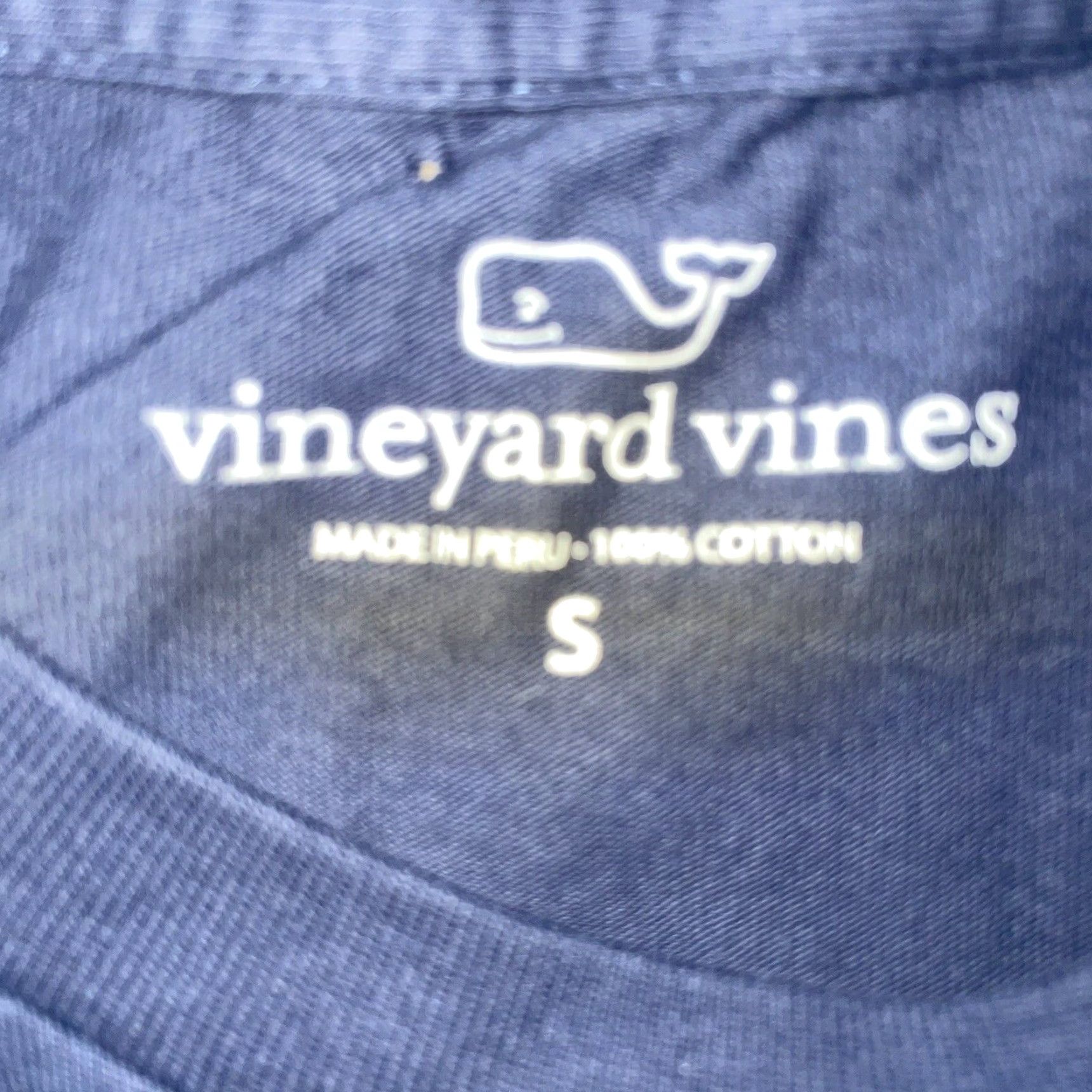 Vineyard Vines VINTAGE Vineyard Vines Cotton Pullover Sweater Mens Size S Long Sleeve Blue Size US S / EU 44-46 / 1 - 5 Thumbnail