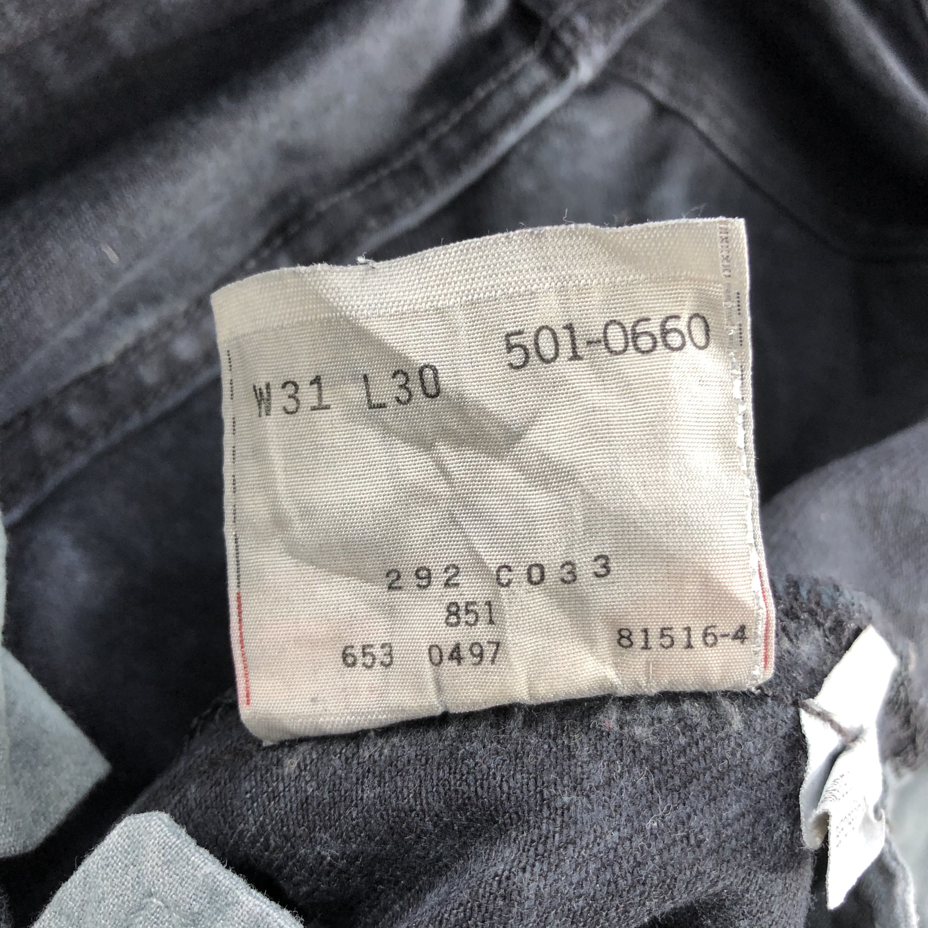 Levi's × Vintage Vintage 90s Levis 501 Jeans-JM2276 Size US 31 - 14 Thumbnail