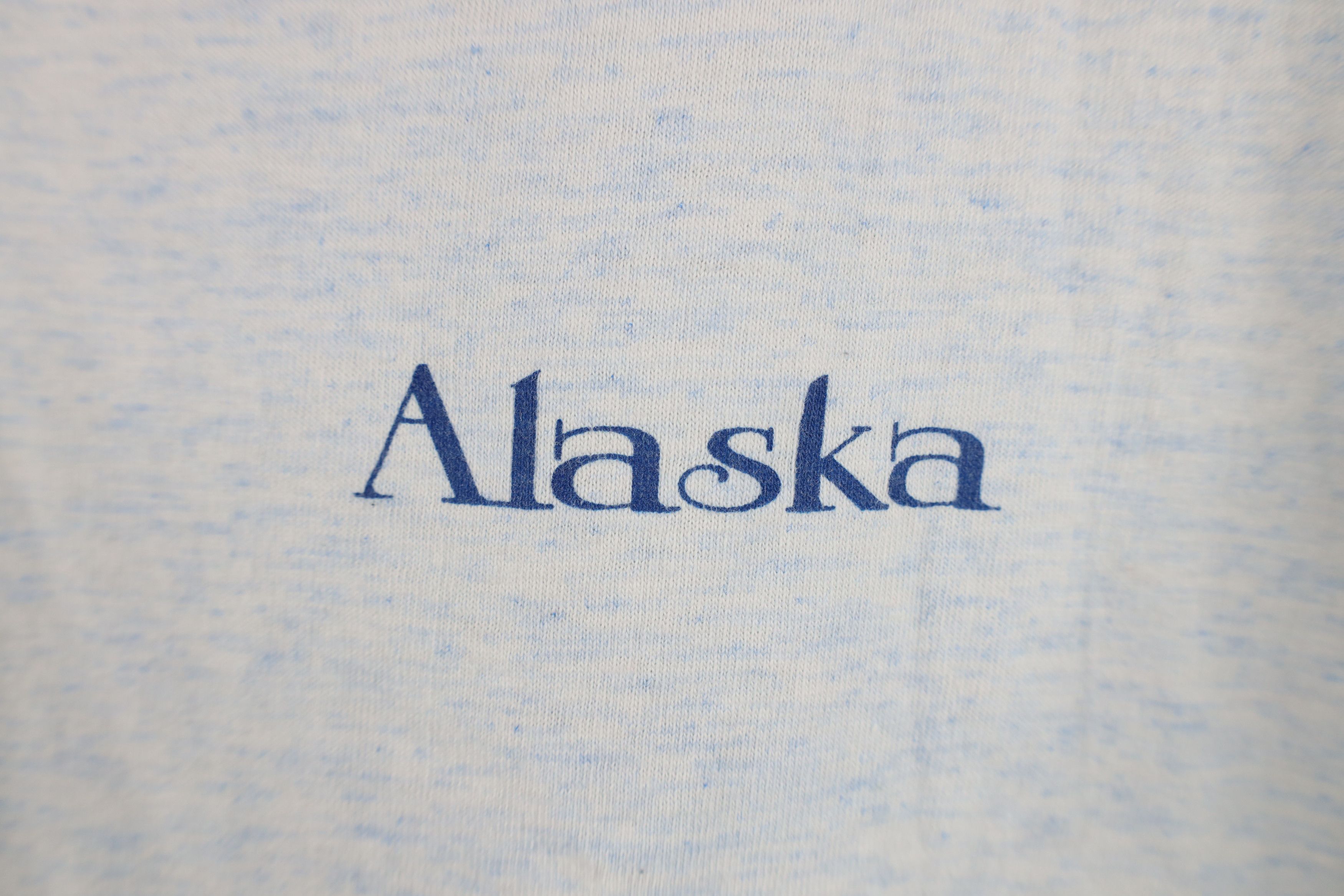 Vintage Vintage 90s Streetwear Print Alaska Cruise Ship T-Shirt USA Size US L / EU 52-54 / 3 - 4 Thumbnail