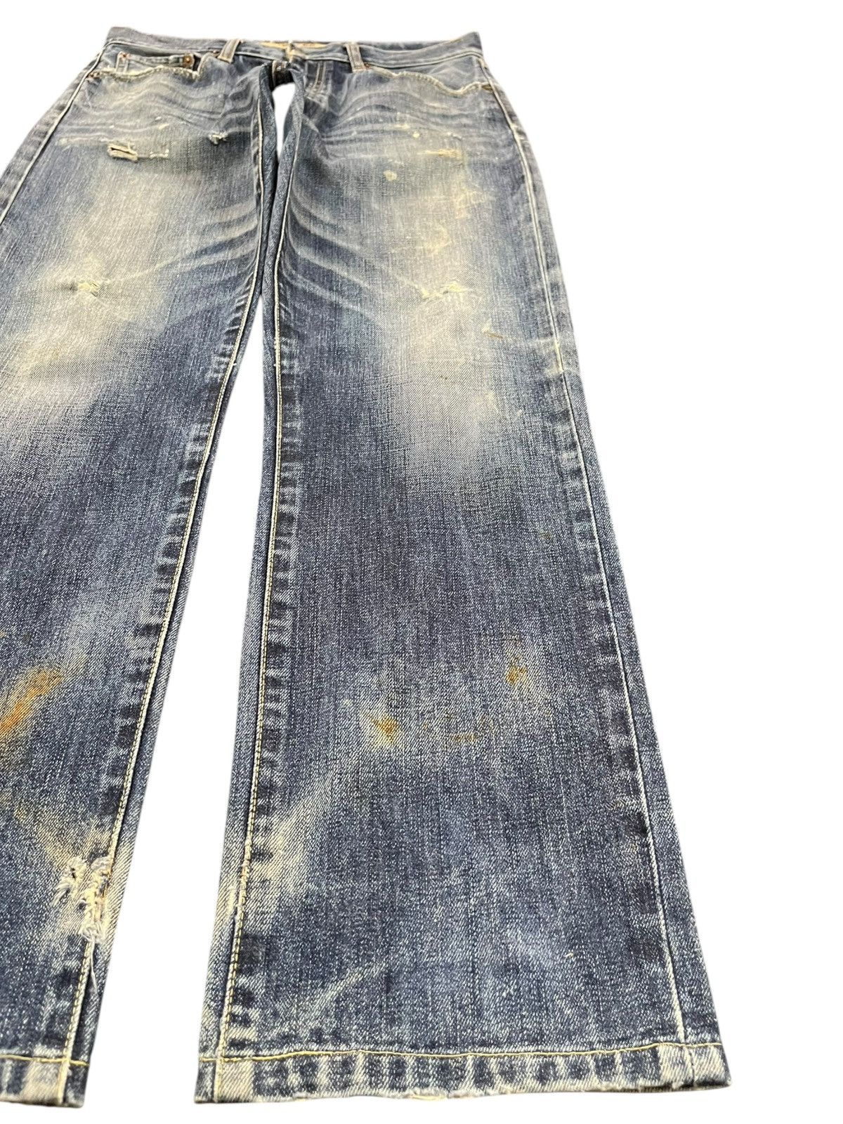 Beauty Beast × Jun Takahashi × Uniqlo Vintage Uniqlo Original Basic Regular Fit Straight Size US 31 - 4 Thumbnail