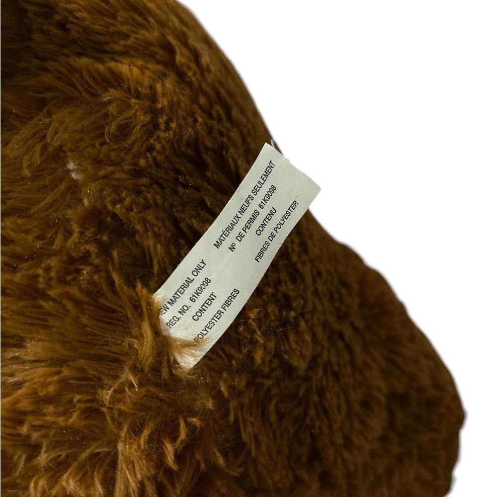 Designer Large Brown Plush Dog Toy Size ONE SIZE - 4 Thumbnail