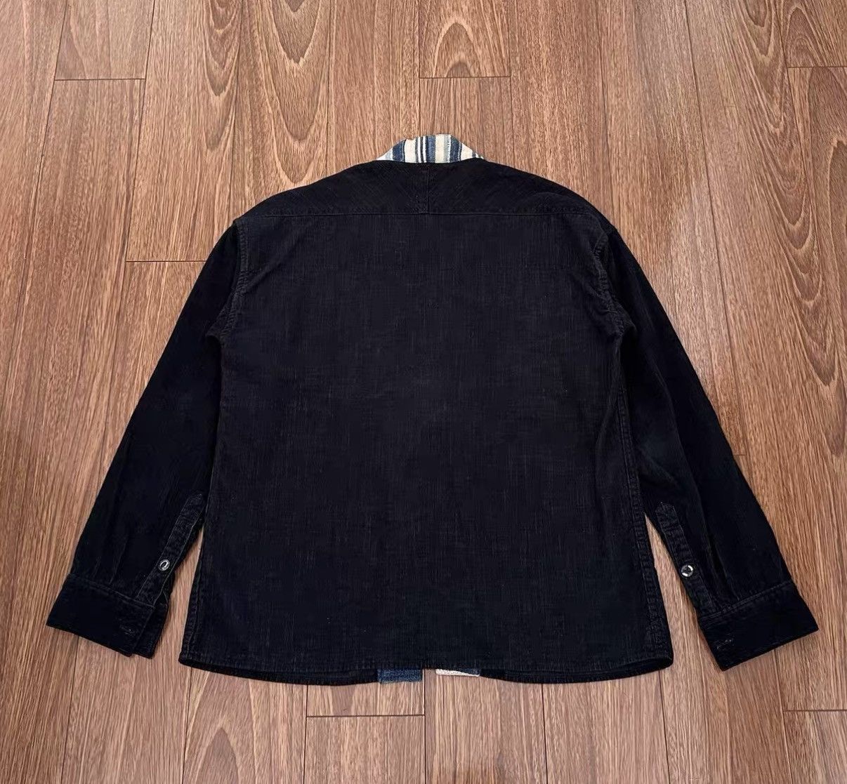 Visvim VISVIM LHAMO SHIRT KOFU Corduroy Kuba fabric kimono shirt Size US L / EU 52-54 / 3 - 2 Thumbnail