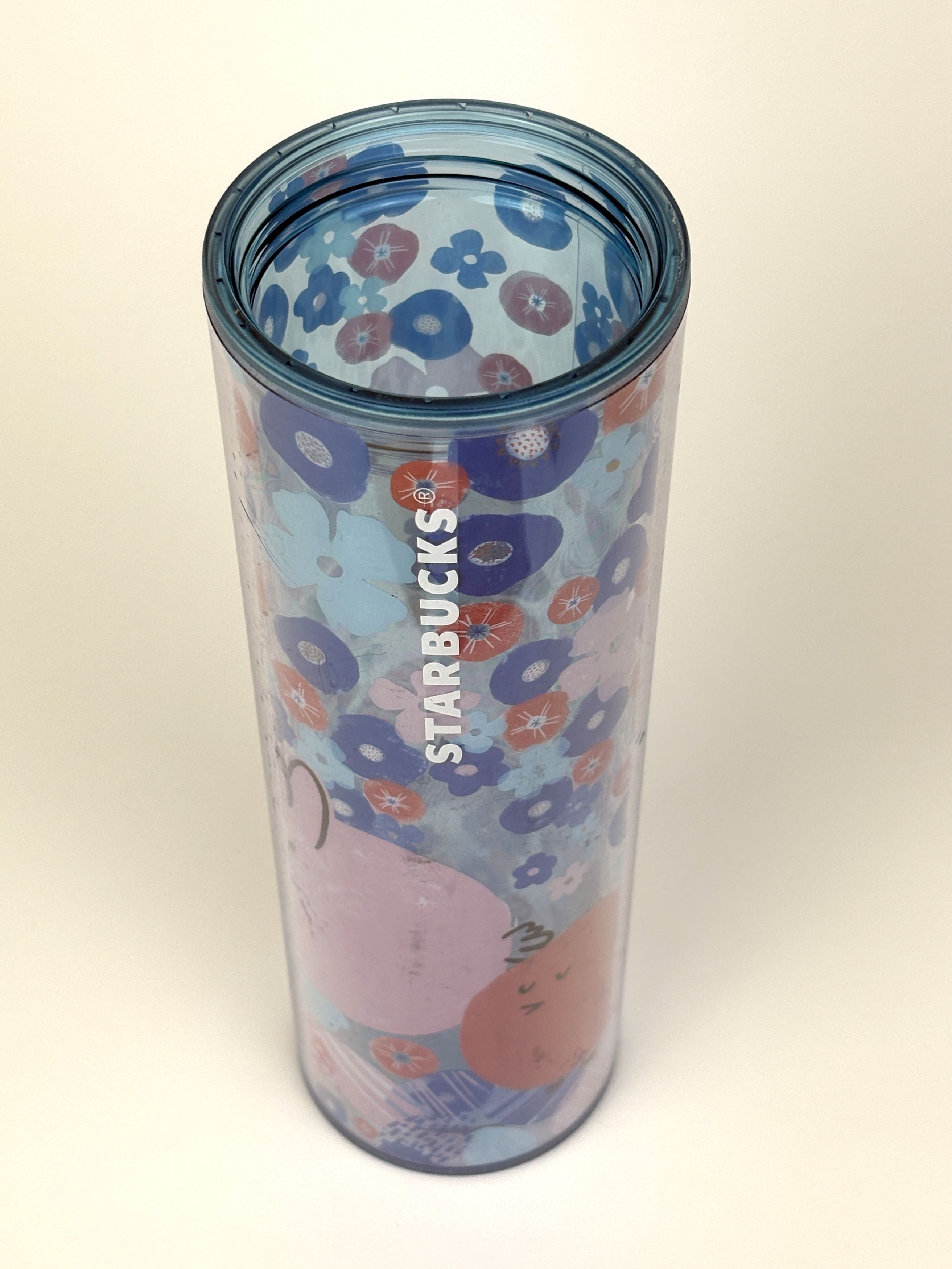 Other Starbucks 2020 Easter Floral Rabbit Clear Tumbler 16oz Size ONE SIZE - 9 Thumbnail