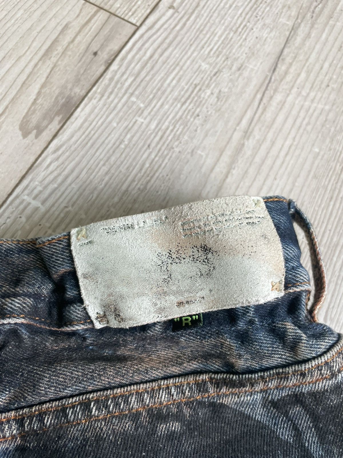 Off-White Off-White Oil-washed denim pants Size US 34 / EU 50 - 16 Thumbnail