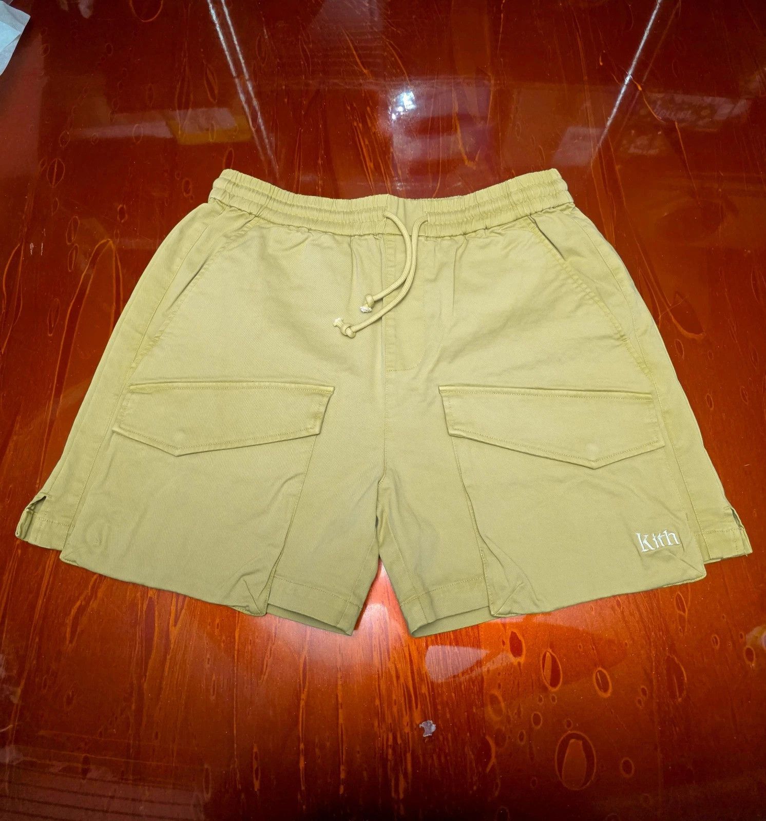 Kith Kith Garment Dyed Twill Boreum Cargo Shorts in Highland Med Size US 32 / EU 48 - 1 Thumbnail