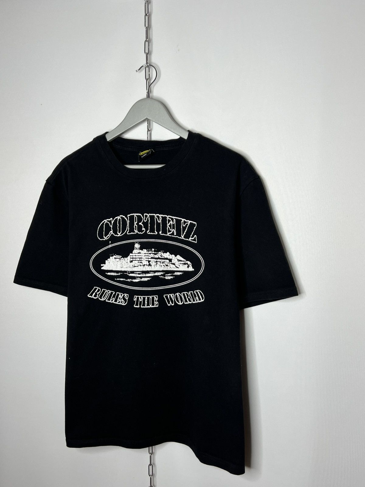 Corteiz Rules The World Big Logo Tee T-Shirt Hype
