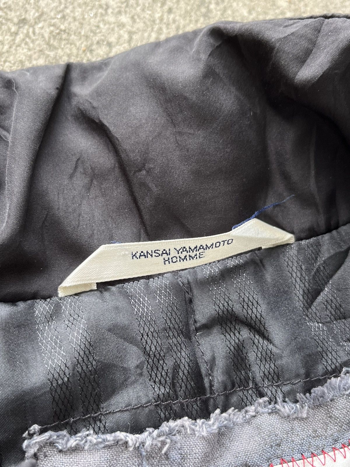 Kansai Yamamoto Kansai Yamamoto colar zip single pocket nice design Size US L / EU 52-54 / 3 - 4 Thumbnail