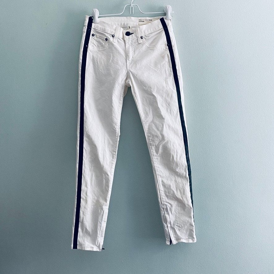 Rag & Bone Rag & Bone white capri jeans Size 24" / US 00 / IT 34 - 2 Thumbnail
