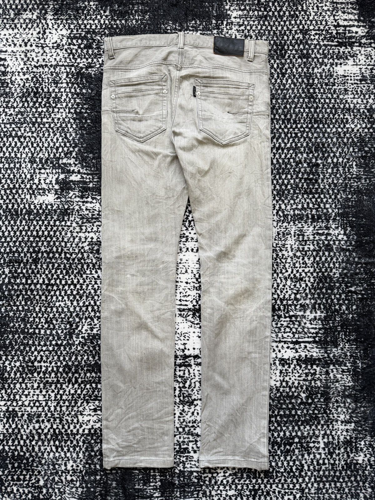 If Six Was Nine Vintage Tornado Mart Clawmark Denim Pants Size US 32 / EU 48 - 2 Thumbnail
