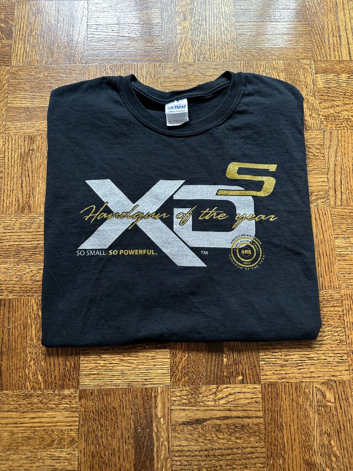 Japanese Brand Vintage Y2K XD5 Handgun of the Year Graphic Tee Size US XXL / EU 58 / 5 - 1 Thumbnail