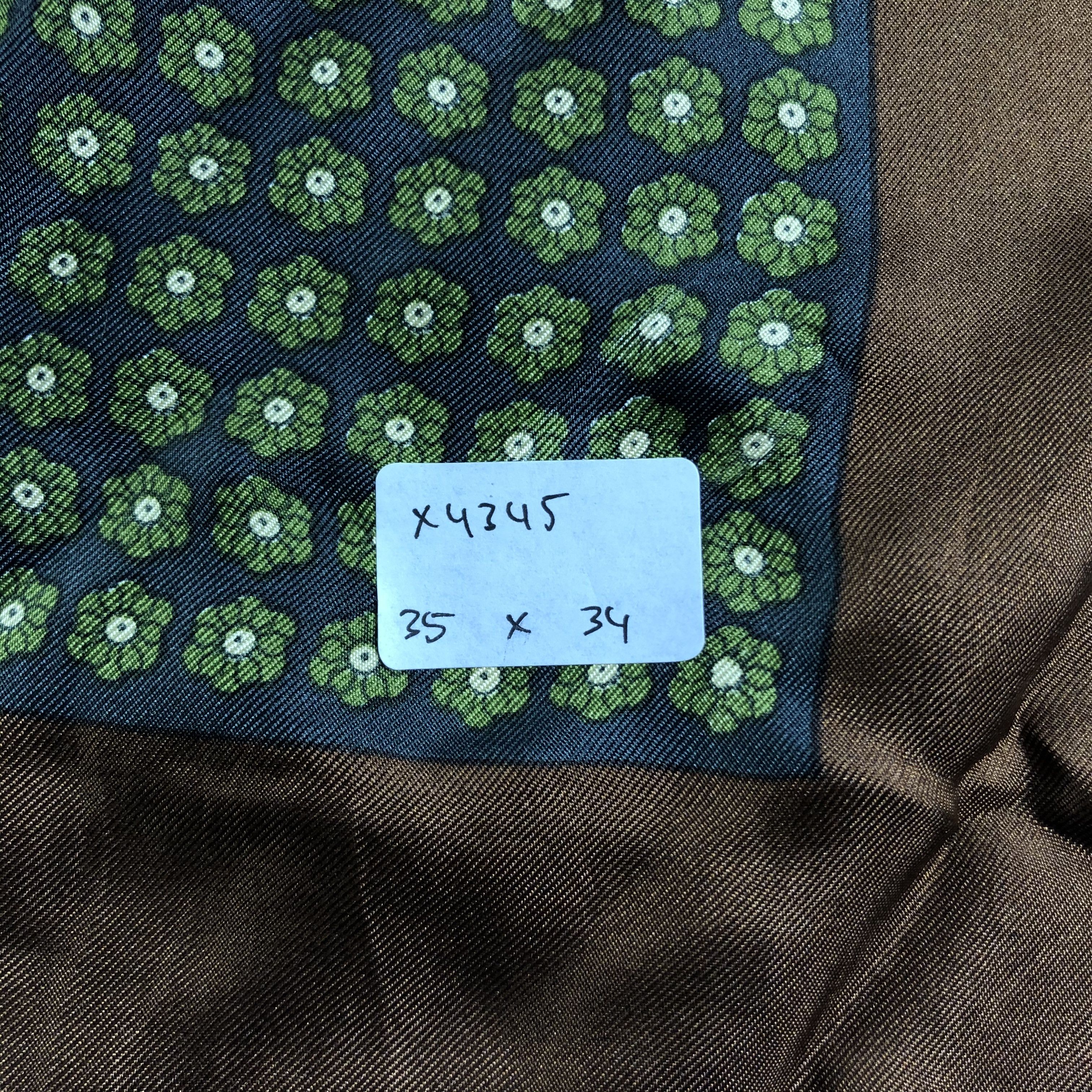 Vintage Vintage Silk Scarf Size ONE SIZE - 6 Thumbnail