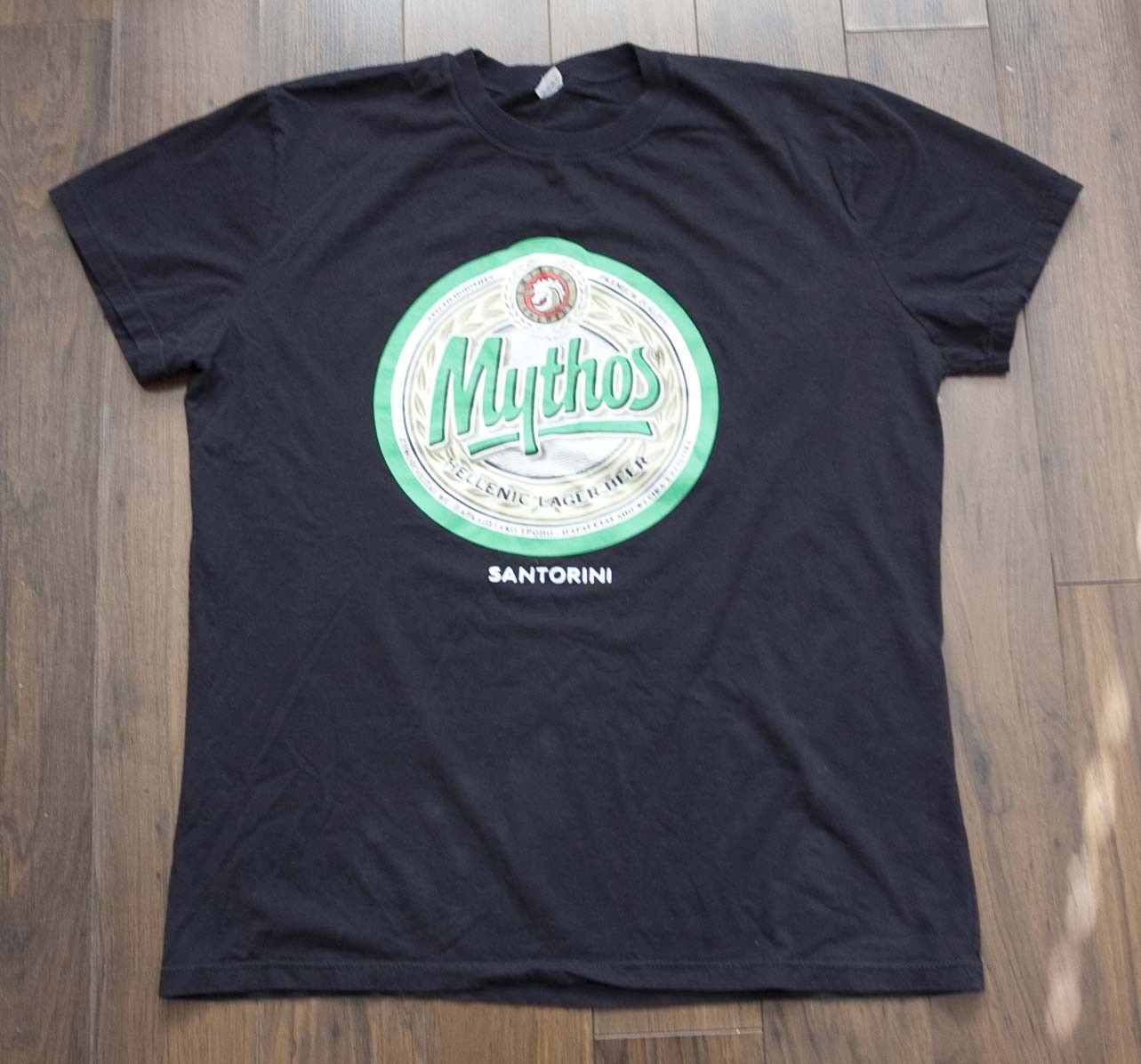 Other Mythos Hellenic Lager Beer T Shirt Size XL Size US XL / EU 56 / 4 - 1 Thumbnail