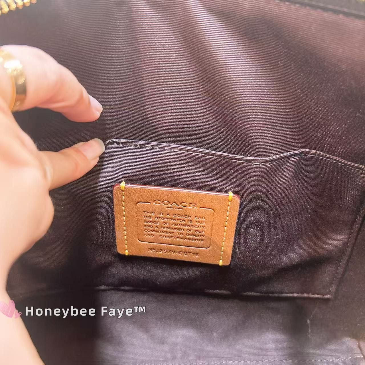 Coach Fiona Zip Tote Bag In Signature Canvas CBT18 Size ONE SIZE - 7 Thumbnail