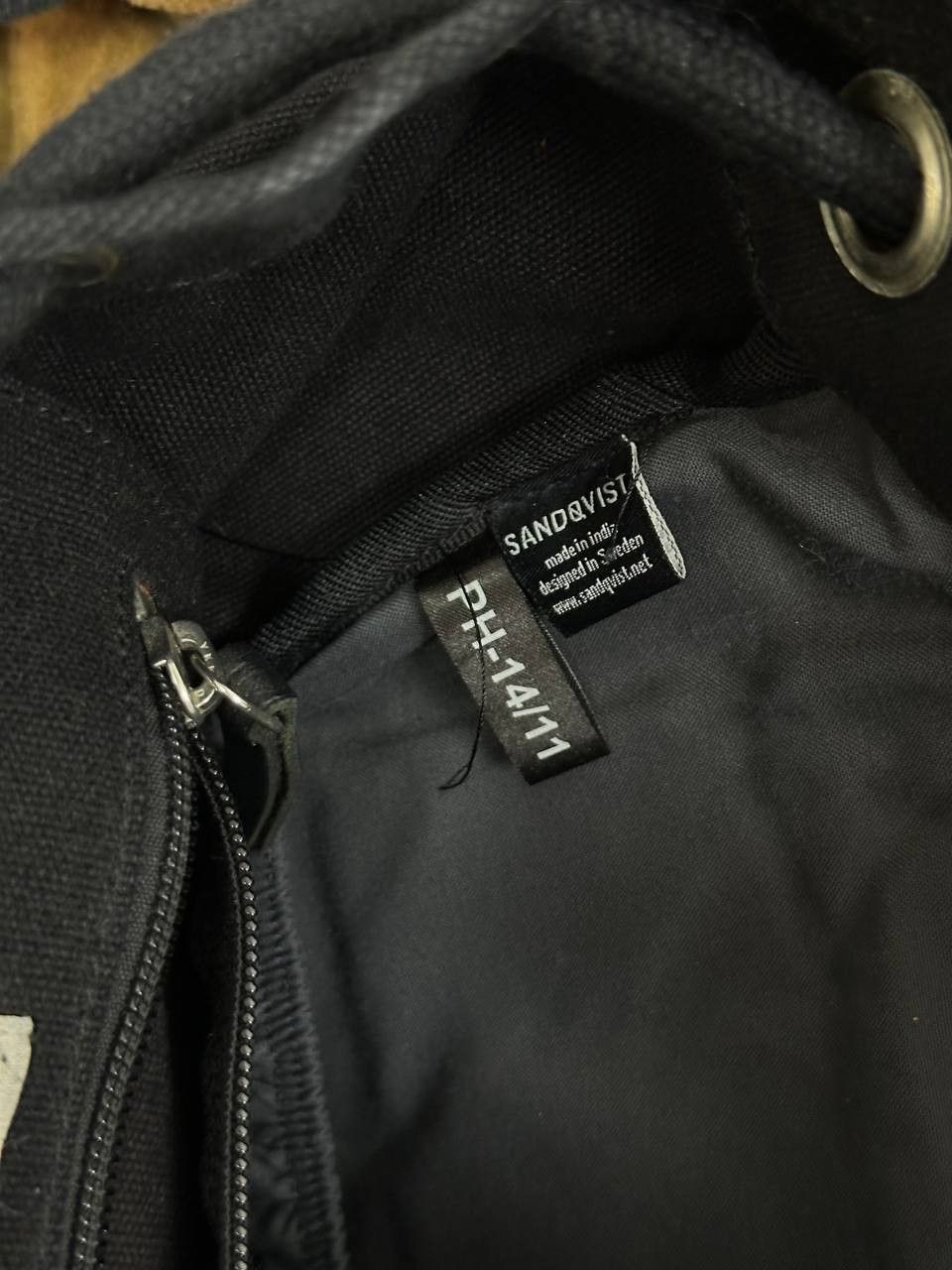 SANDQVIST Stig Sandqvist Backpack Leather Bag Black Size ONE SIZE - 11 Thumbnail