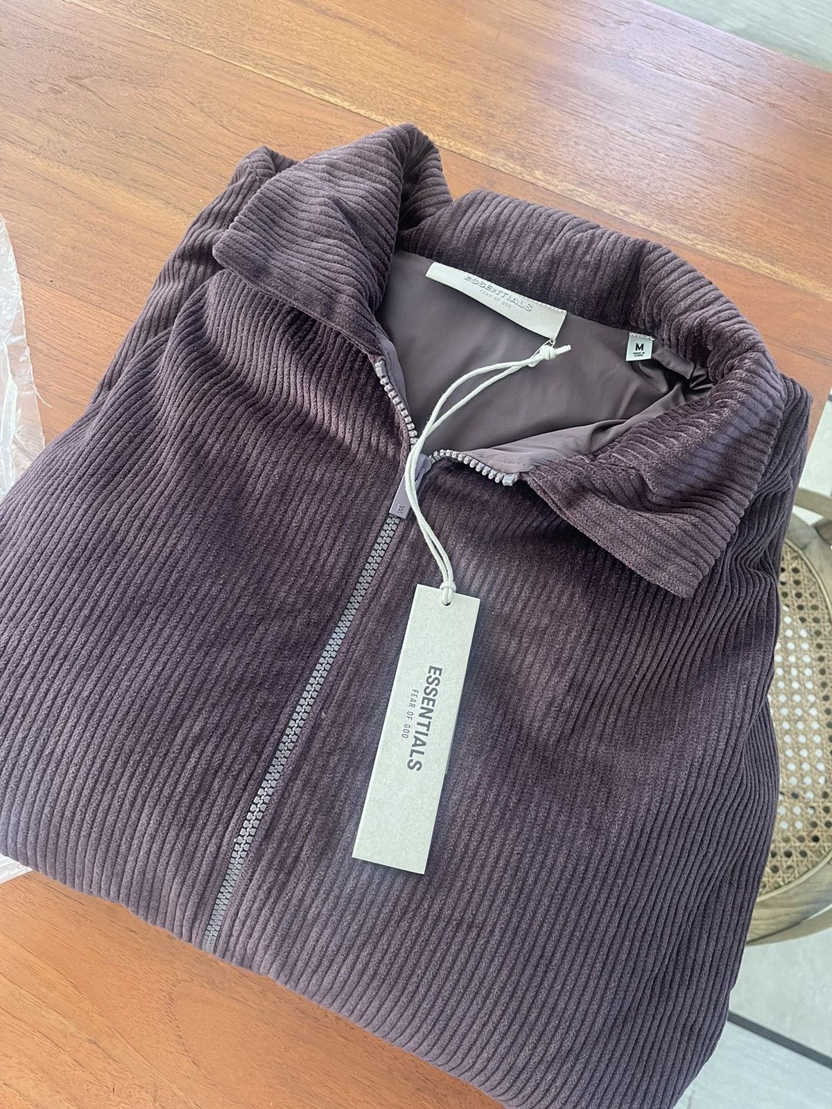 Fear of God Fear off Good over shirt jacket M brown corduroy NWT Size US M / EU 48-50 / 2 - 9 Thumbnail