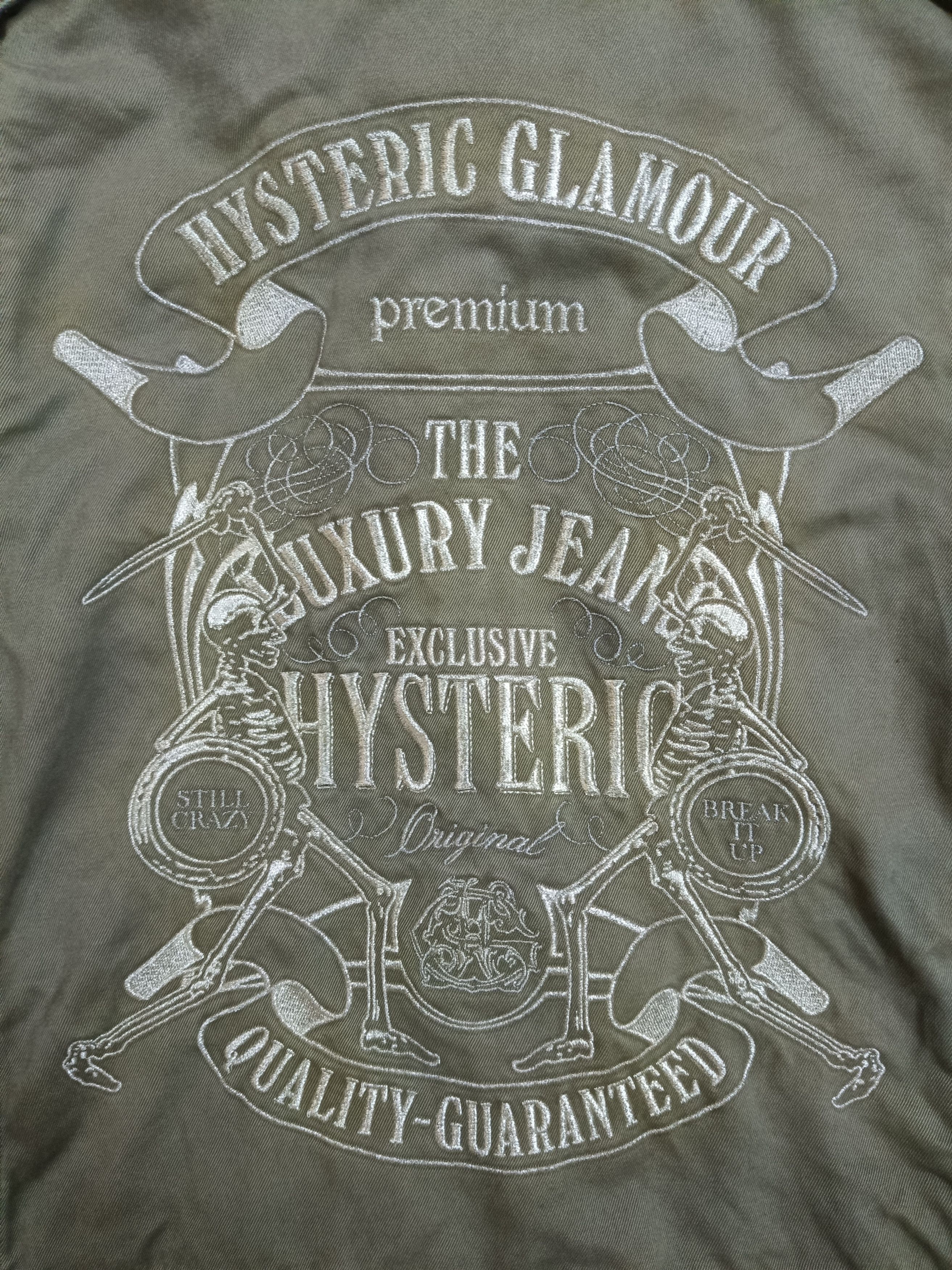 Hysteric Glamour × Japanese Brand HG Embroidered Military Jacket Size US S / EU 44-46 / 1 - 1 Thumbnail