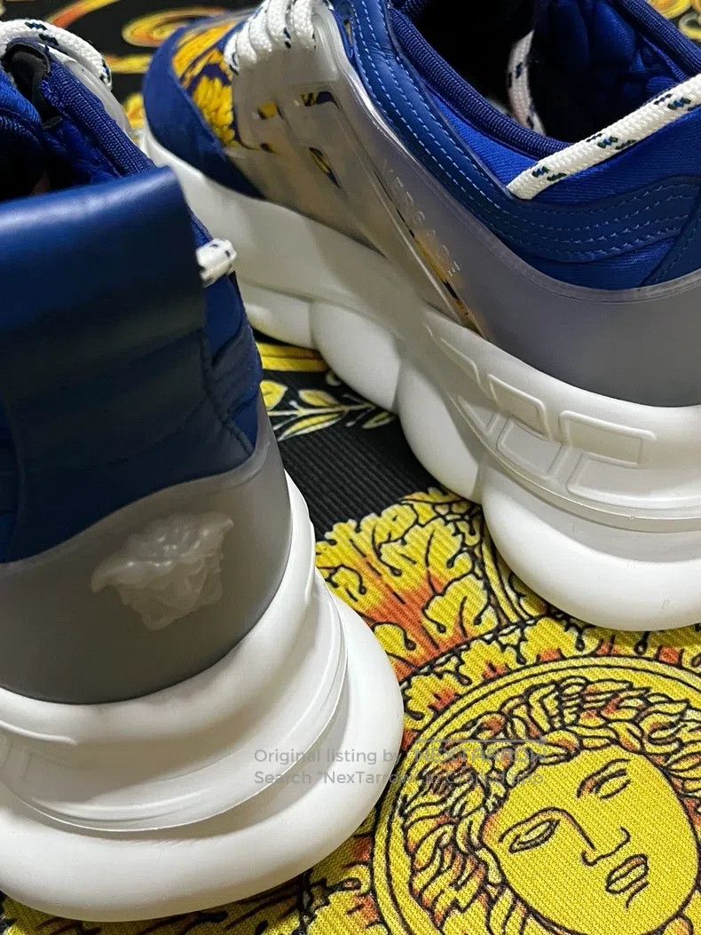 Versace Versace Baroque gold pattern daddy shoes Size US 9 / EU 42 - 4 Thumbnail