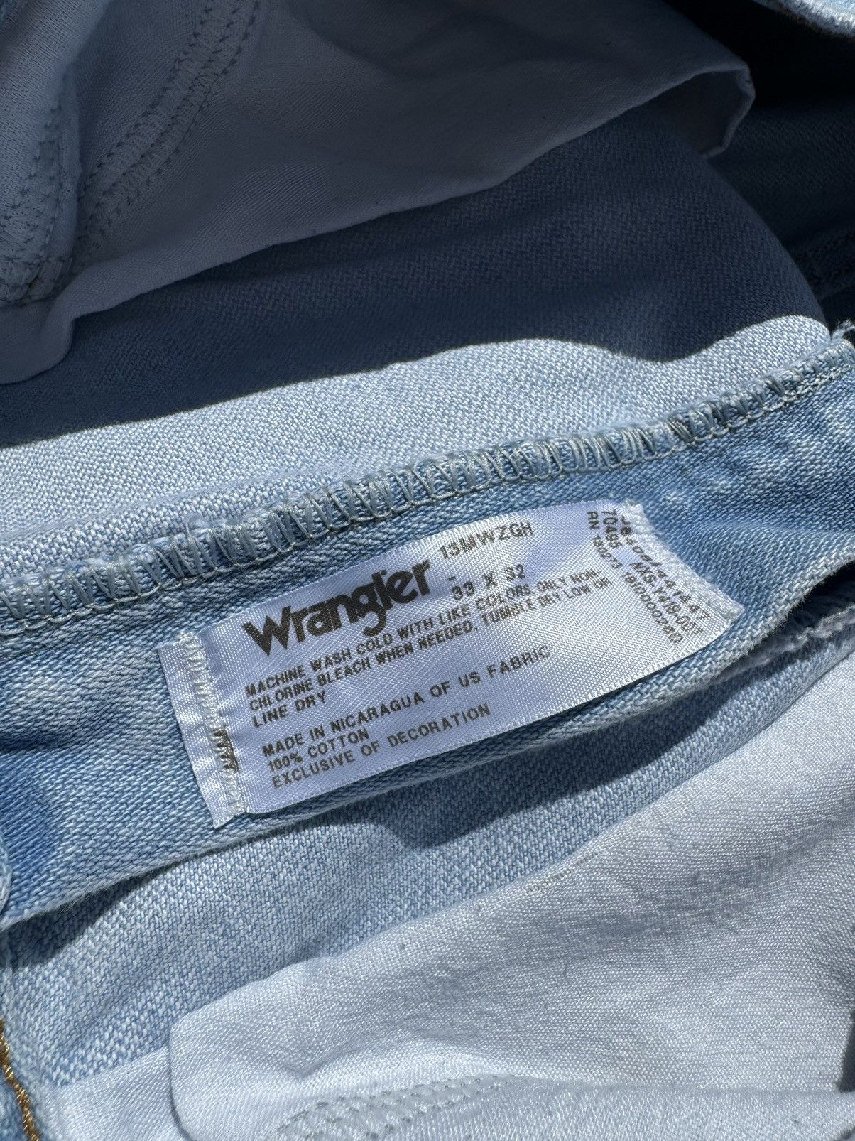 Wrangler Wrangler Jeans Light Wash 33x32 Size US 33 - 4 Thumbnail