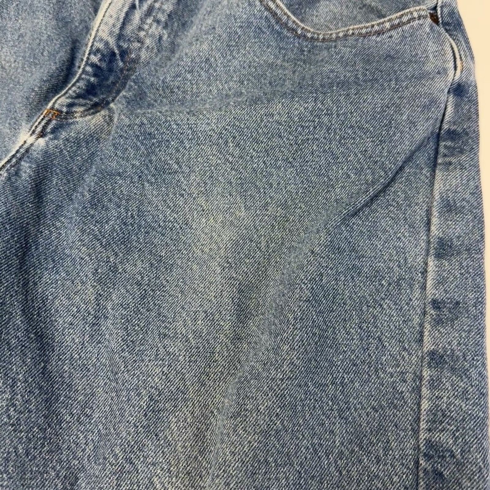L.L. Bean LL Bean Flannel Lined Jeans Mens Size 35 (31x25) Blue Comfor Size US 35 - 5 Thumbnail