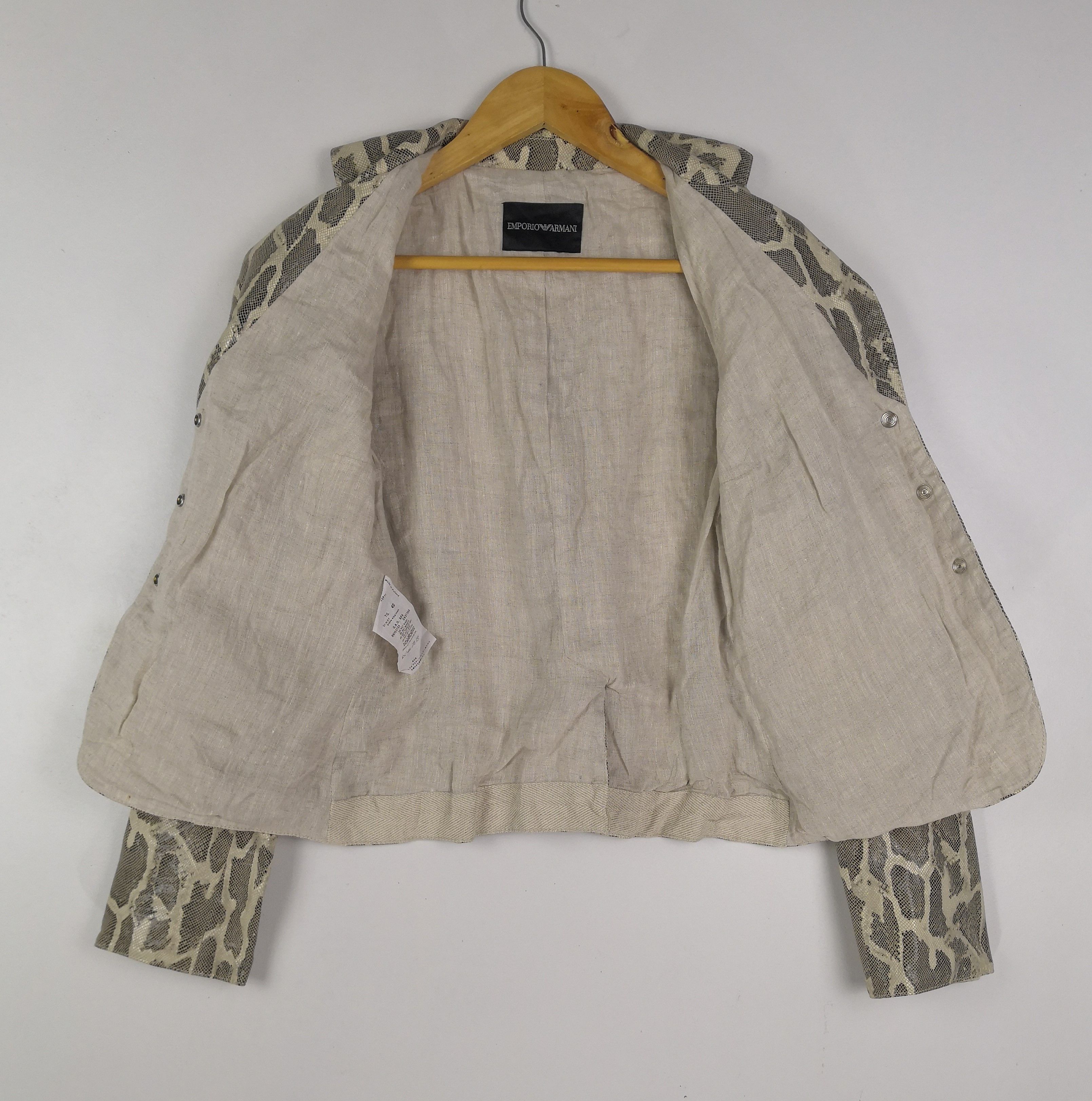 90’s~ Emporio Armani Lamb Leather Belted Vintage 90s Emporio Armani Agnello Lamb Leather Jacket