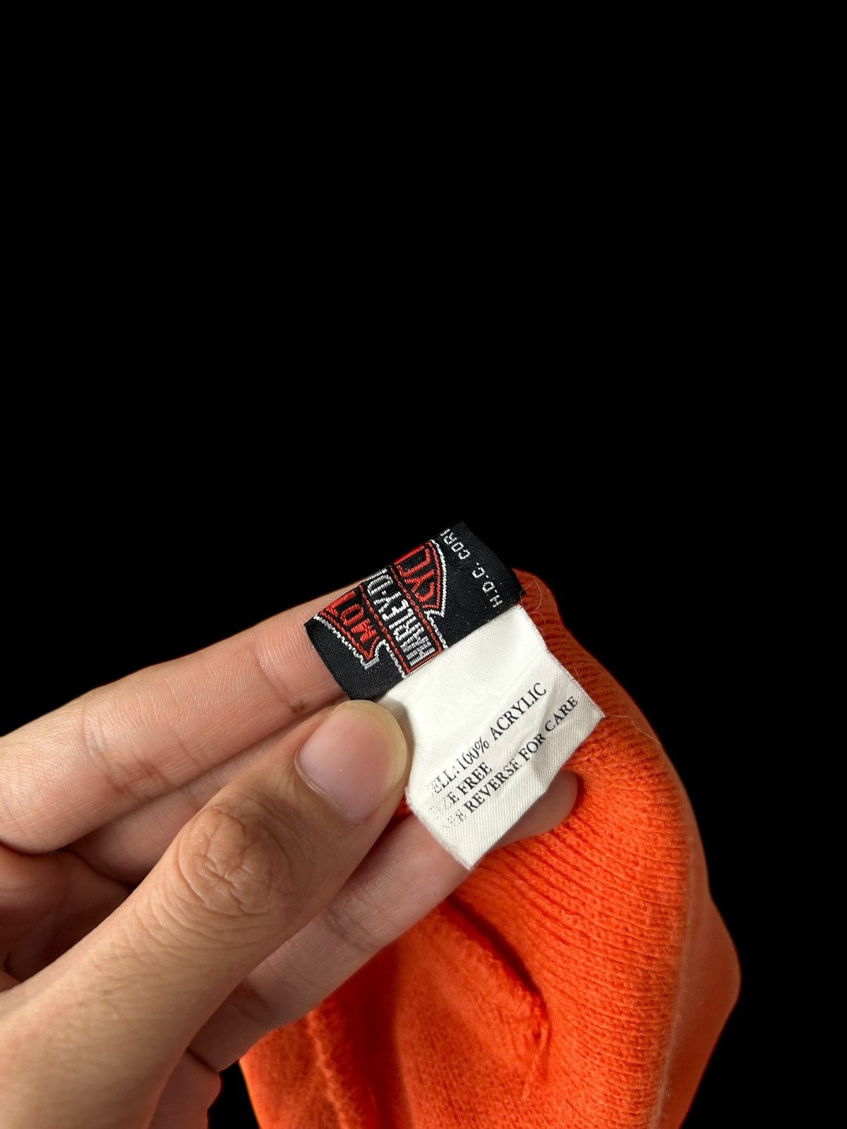 Harley Davidson × Vintage Vintage Harley Davidson Beanie Hats ☠️☠️ Size ONE SIZE - 8 Thumbnail