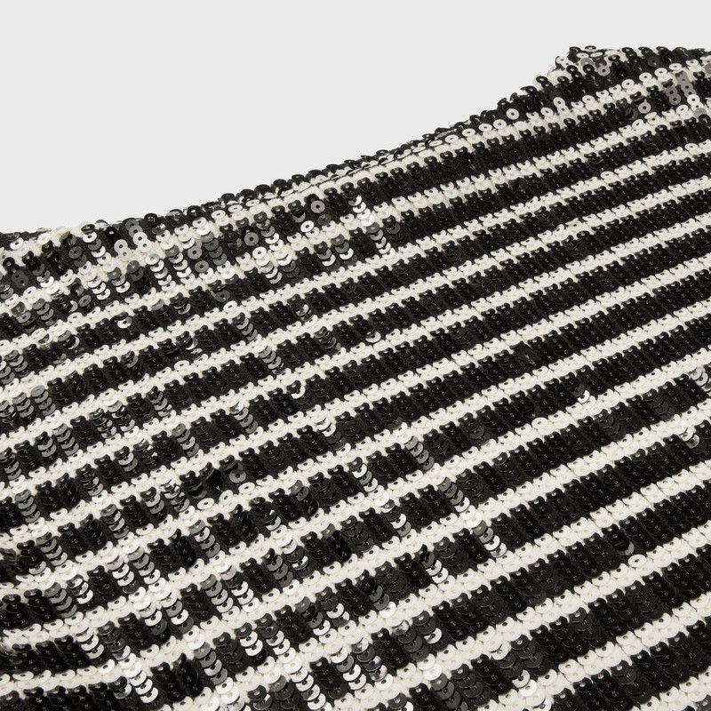 Celine o1bcso1str0526 2A90G214 Embroidered Marinière Sweater Size XS / US 0-2 / IT 36-38 - 3 Thumbnail