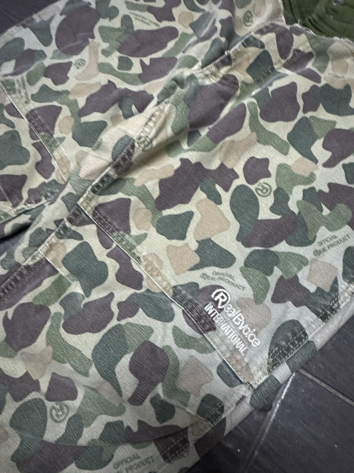 Japanese Brand B REAL VOICE DUCK CAMO PANTS Size US 33 - 2 Thumbnail