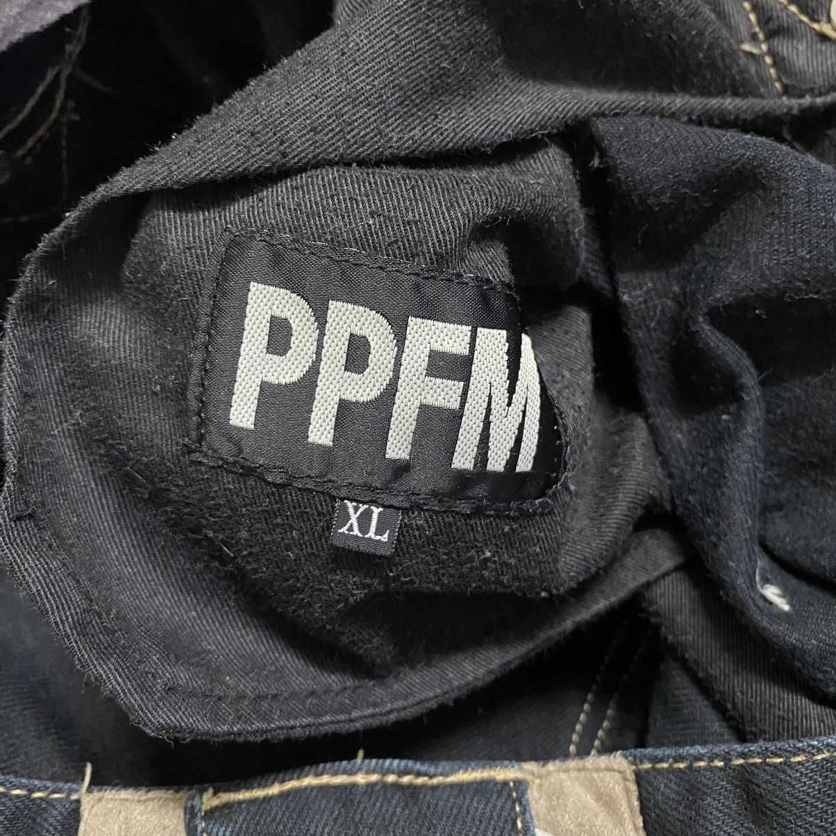 PPFM PPFM Checkered Denim Jeans Cropped Size US 31 - 21 Thumbnail