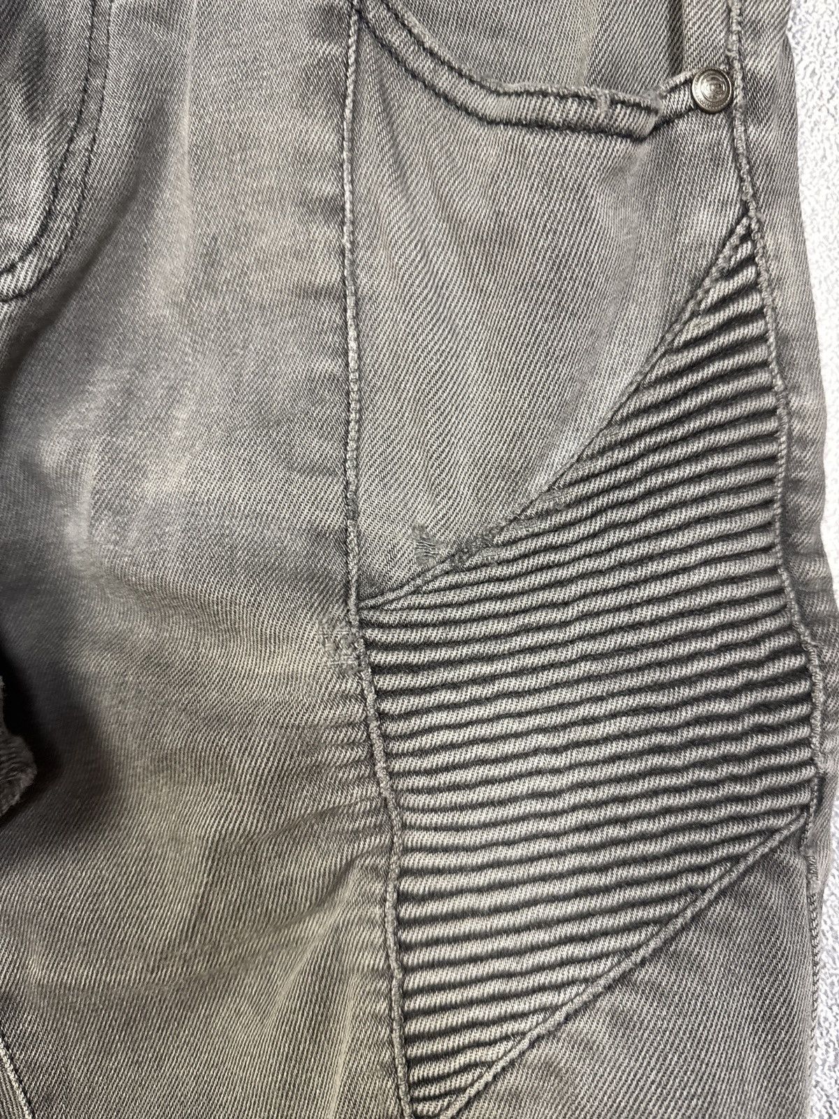 Balmain Archive Pierre Balmain Biker Pants Vintage Luxury Designer Size US 30 / EU 46 - 7 Thumbnail