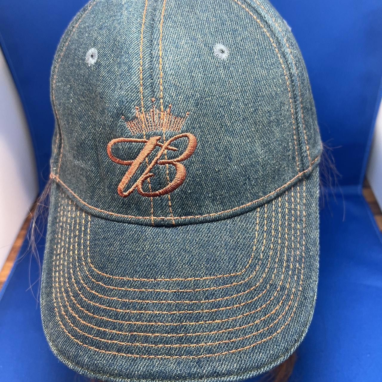 Budweiser Vintage y2k Stylish Denim Cap with Logo Size ONE SIZE - 3 Thumbnail